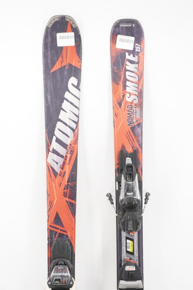 Atomic Nomad Smoke Adult Skis with Bindings - 157 cm Used