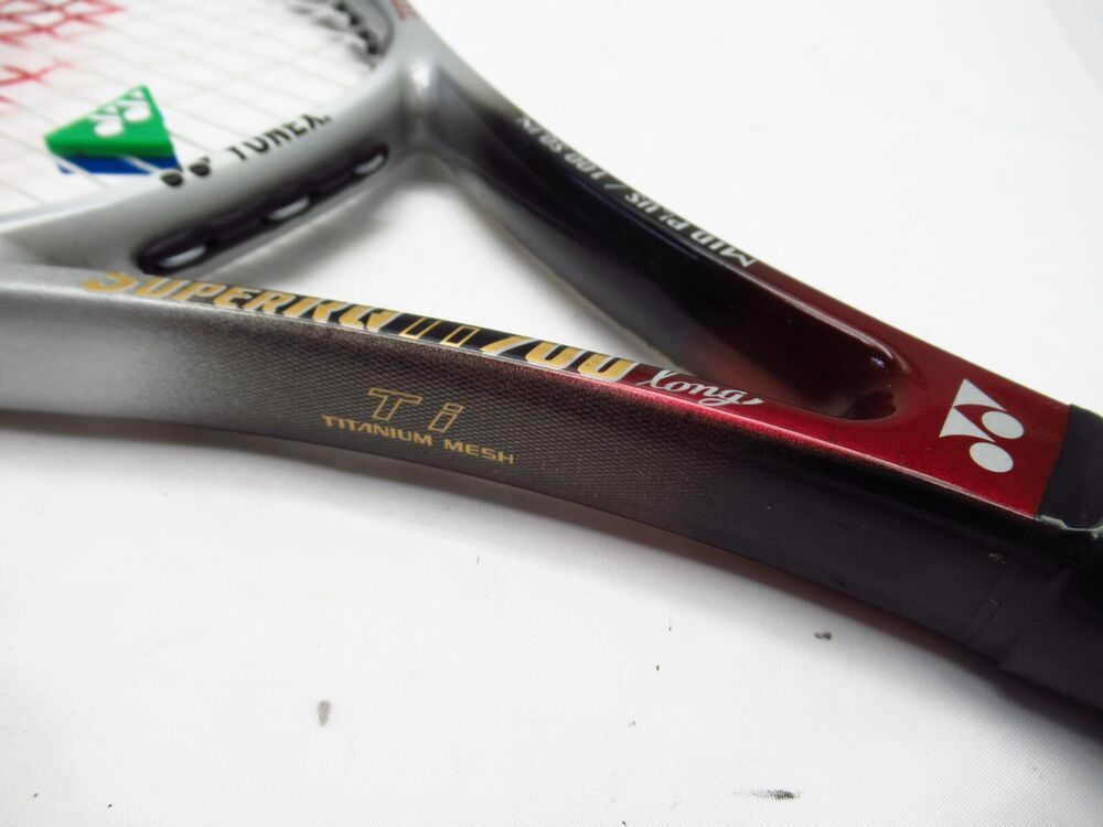 YONEX SUPER RQ Ti 700 LONG MP TENNIS RACQUET (4 1/4) NEW GRIP