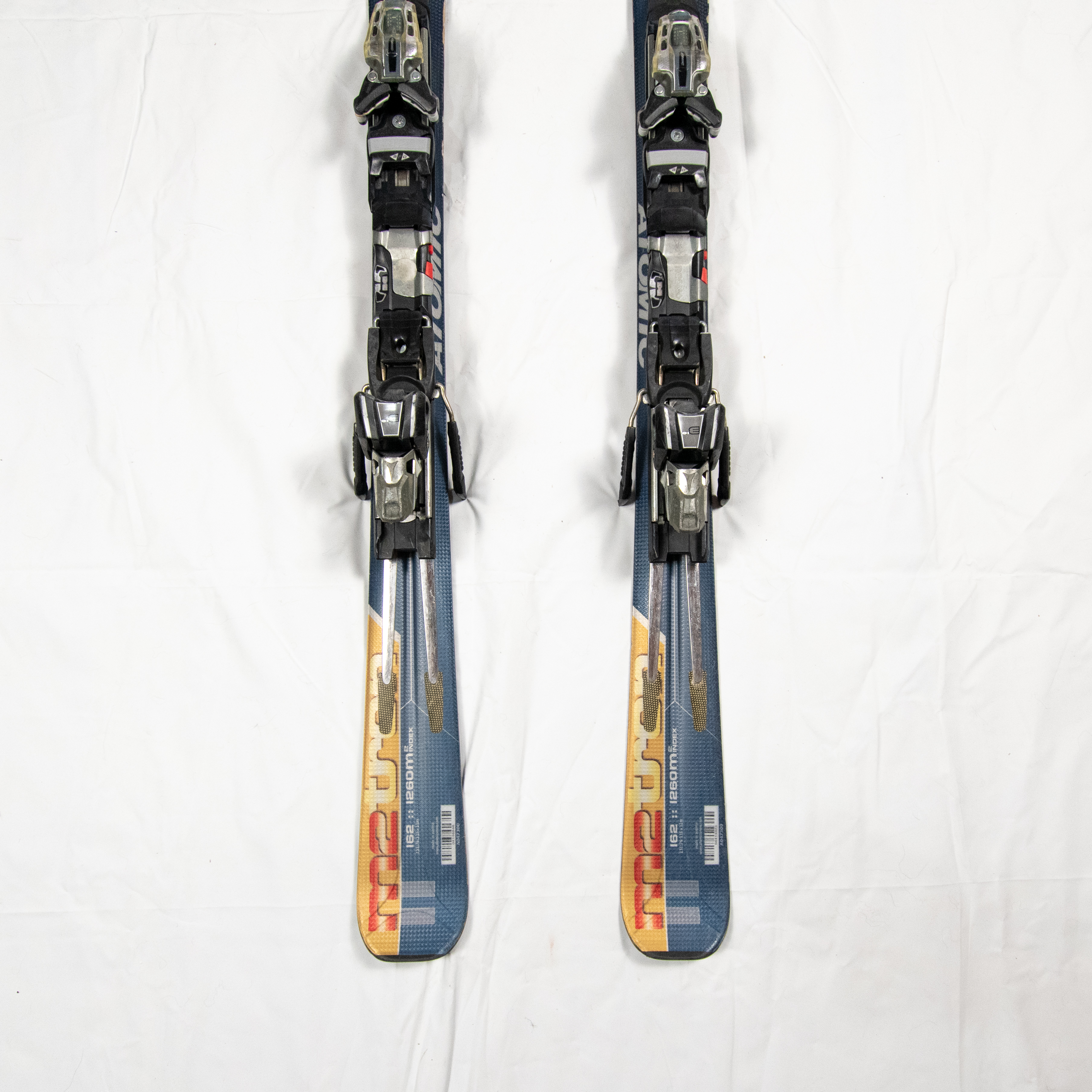 Men's Atomic M2tron 162 cm All Mountain Skis With Bindings Max Din