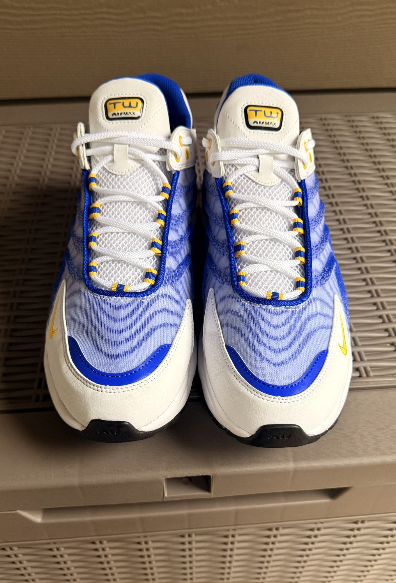 Nike Air Max Tailwind TW 2013 White/Yellow/Blue Sneakers