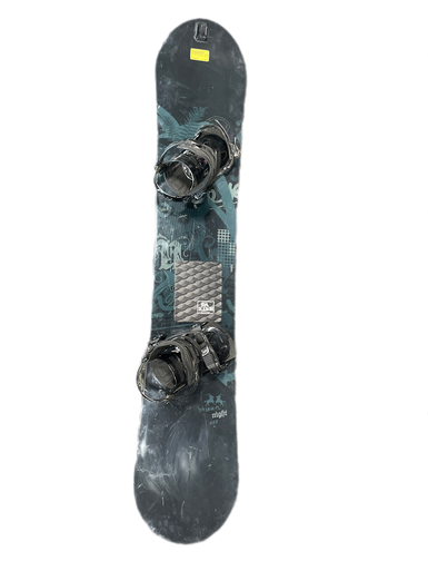 Used Burton Dominant 54 150 Cm Men's Snowboard Combo