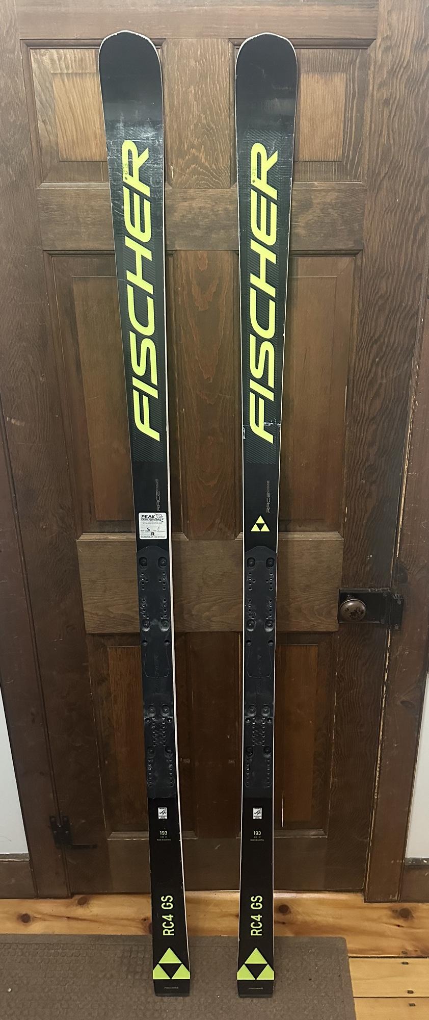 Men's 2020 Fischer 193 cm Racing RC4 World Cup GS Without