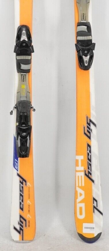 Head Big Easy CL Adult Skis with Bindings - 160 cm Used
