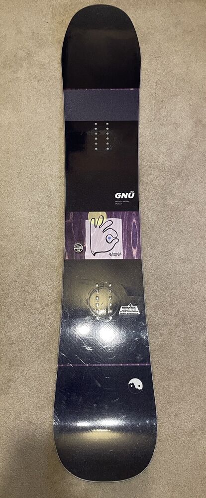 BURTON BULLET SNOWBOARD SIZE 159 CM WITH LARGE BINDINGS