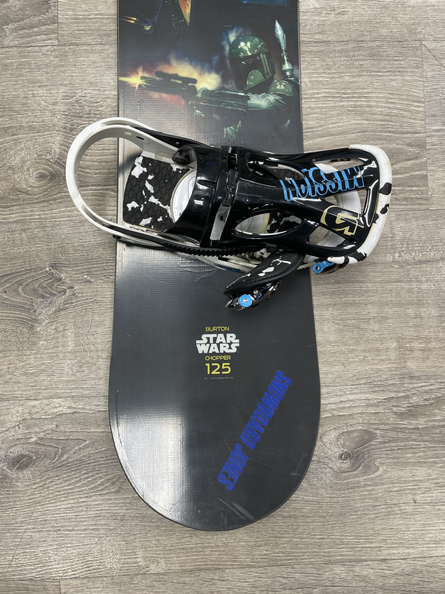 Men's Burton Chopper Star Wars Snowboard Burton Mission Smalls