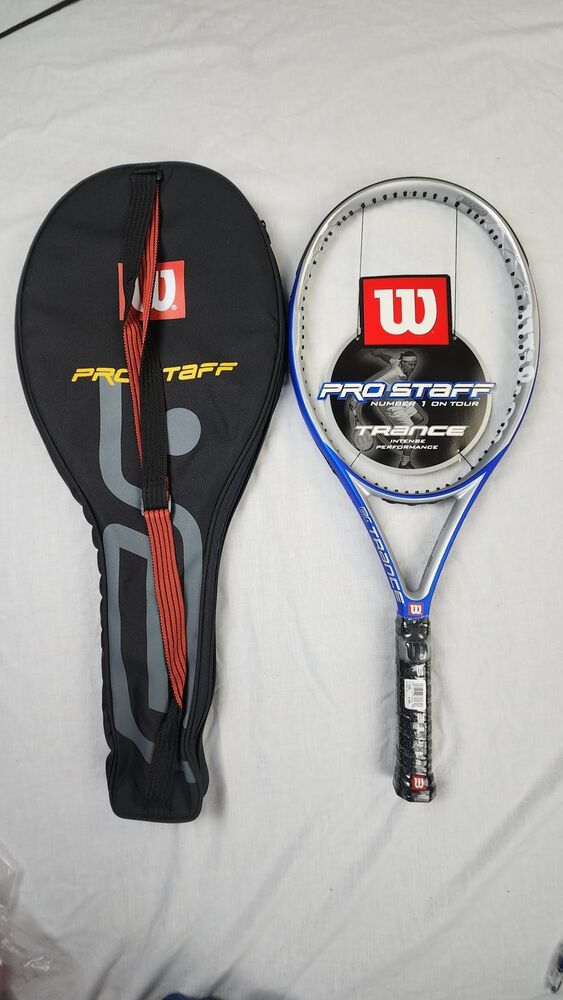 1986 Rare Wilson Jack Kramer Staff 85 Mid 16x18 Racket 5/8 Cover