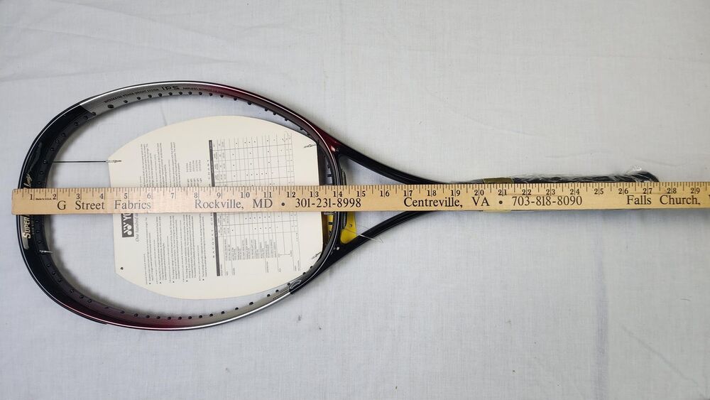 Yonex Monica Seles SuperRQ 400 Tennis Racket - 4 5/8 in, Longbody