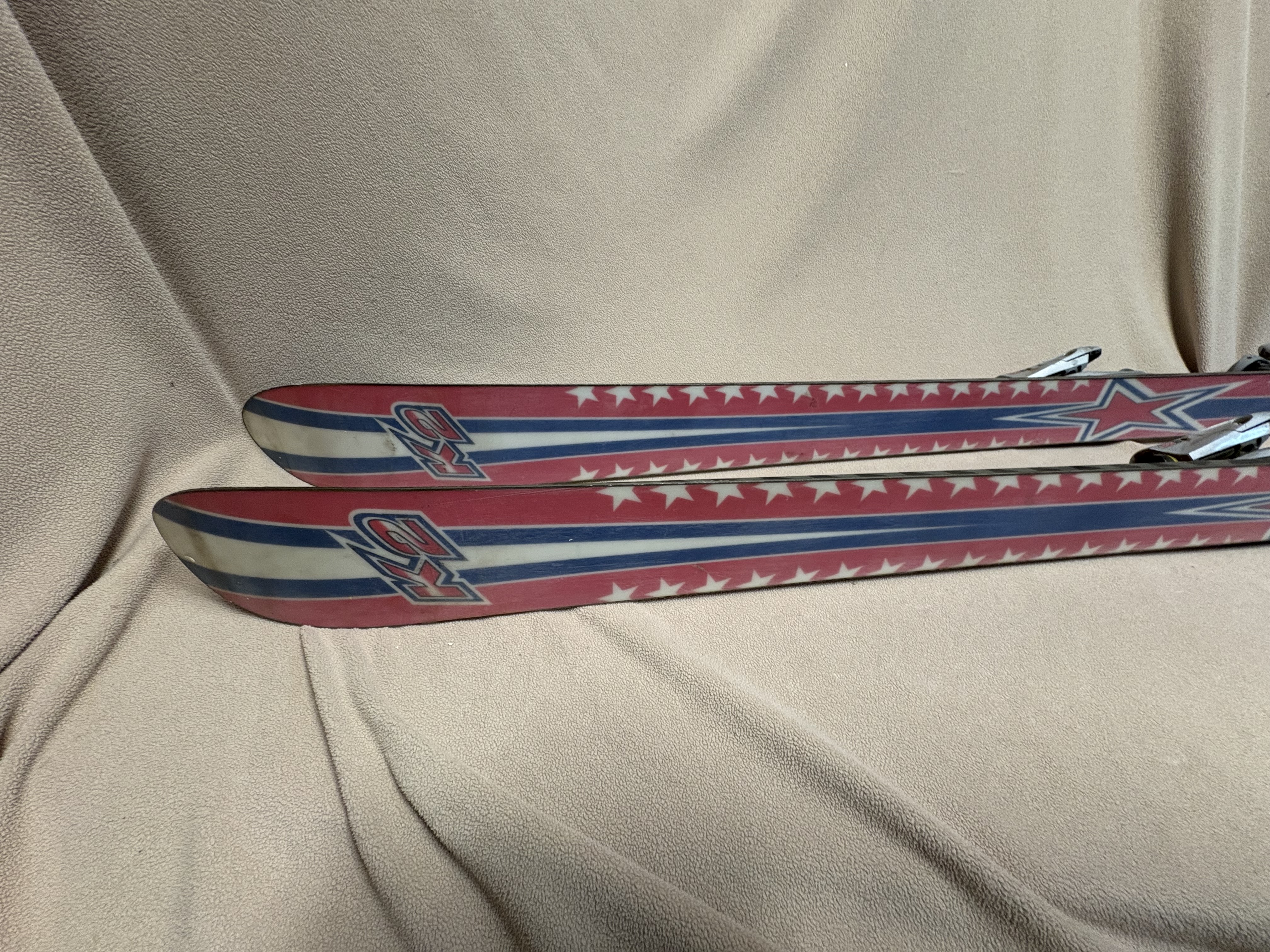 Unisex All Mountain 183 cm K2 Enemy Skis With Bindings (Used