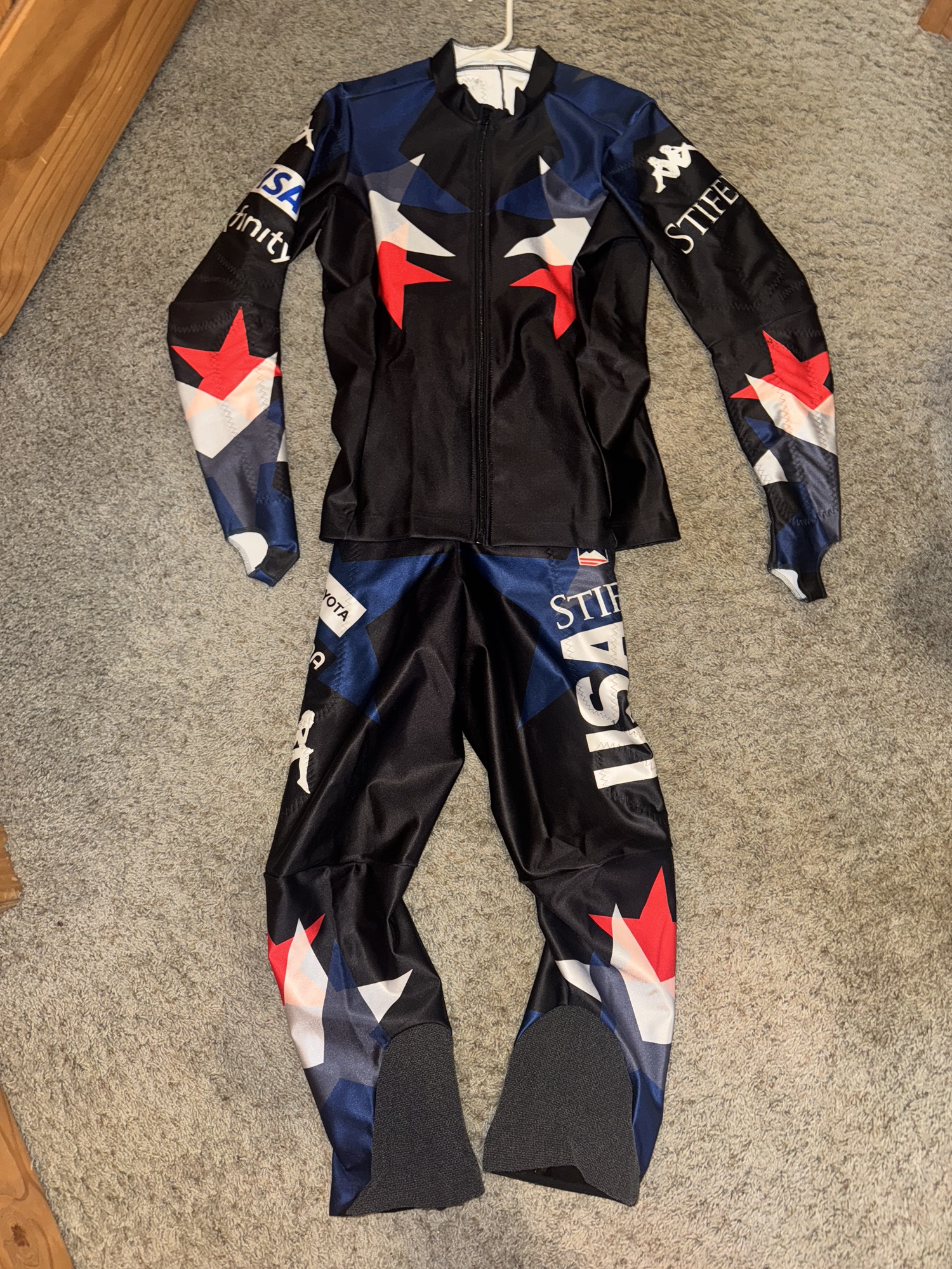 Spyder U.S. Ski Team ウェアセット USA SKI TEAM SPYDER Vintage Shell Ski Jacket Mens XL Sponsor