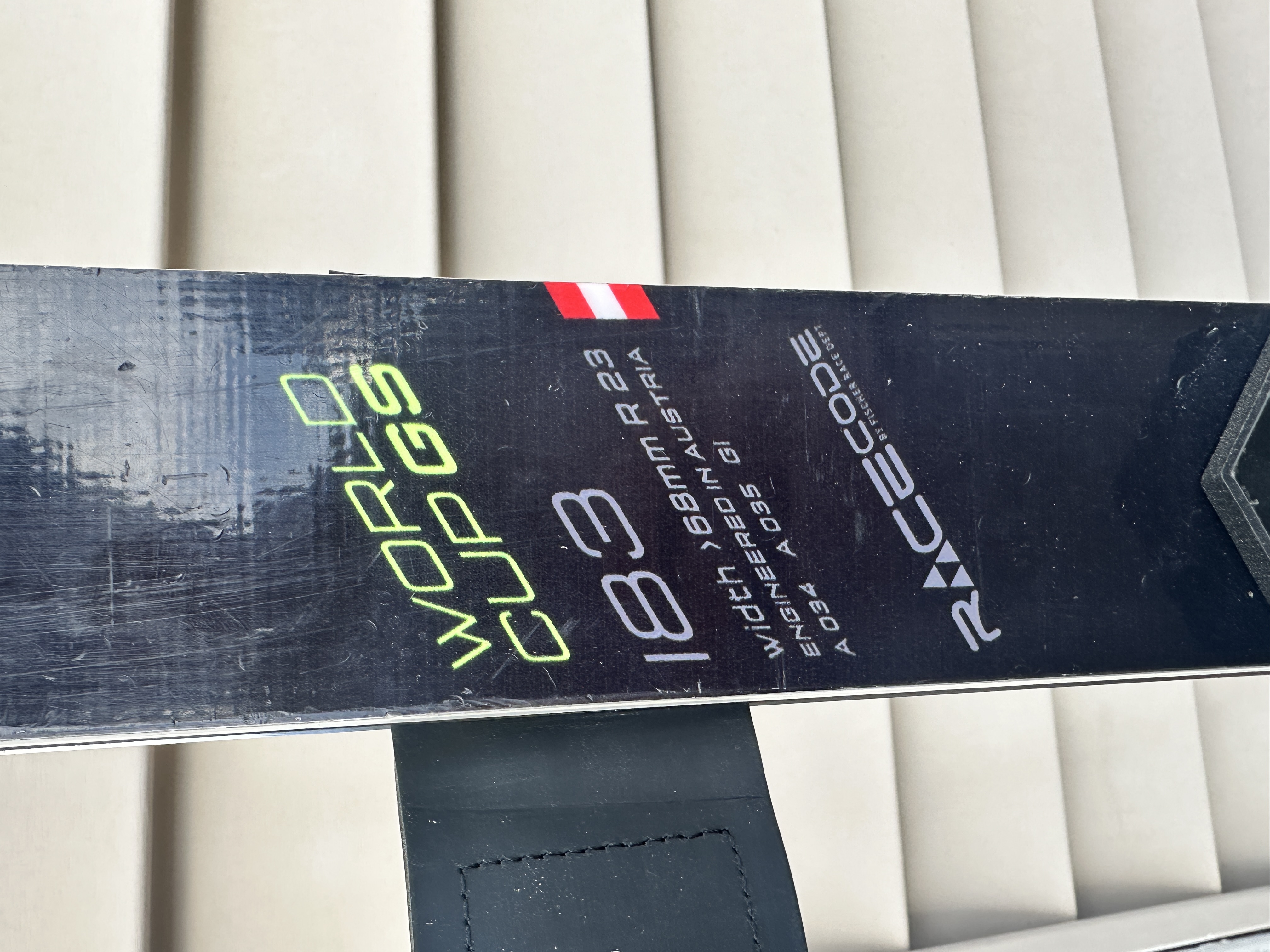 FISCHER GS Skis 183cm 23m radius with Z16 bindings | SidelineSwap