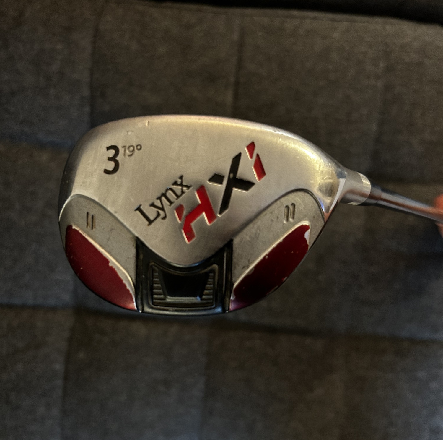 なつかしいLynx Lynx リンクス ゴルフ ノーロゴ ボア アイアンカバー アイアン