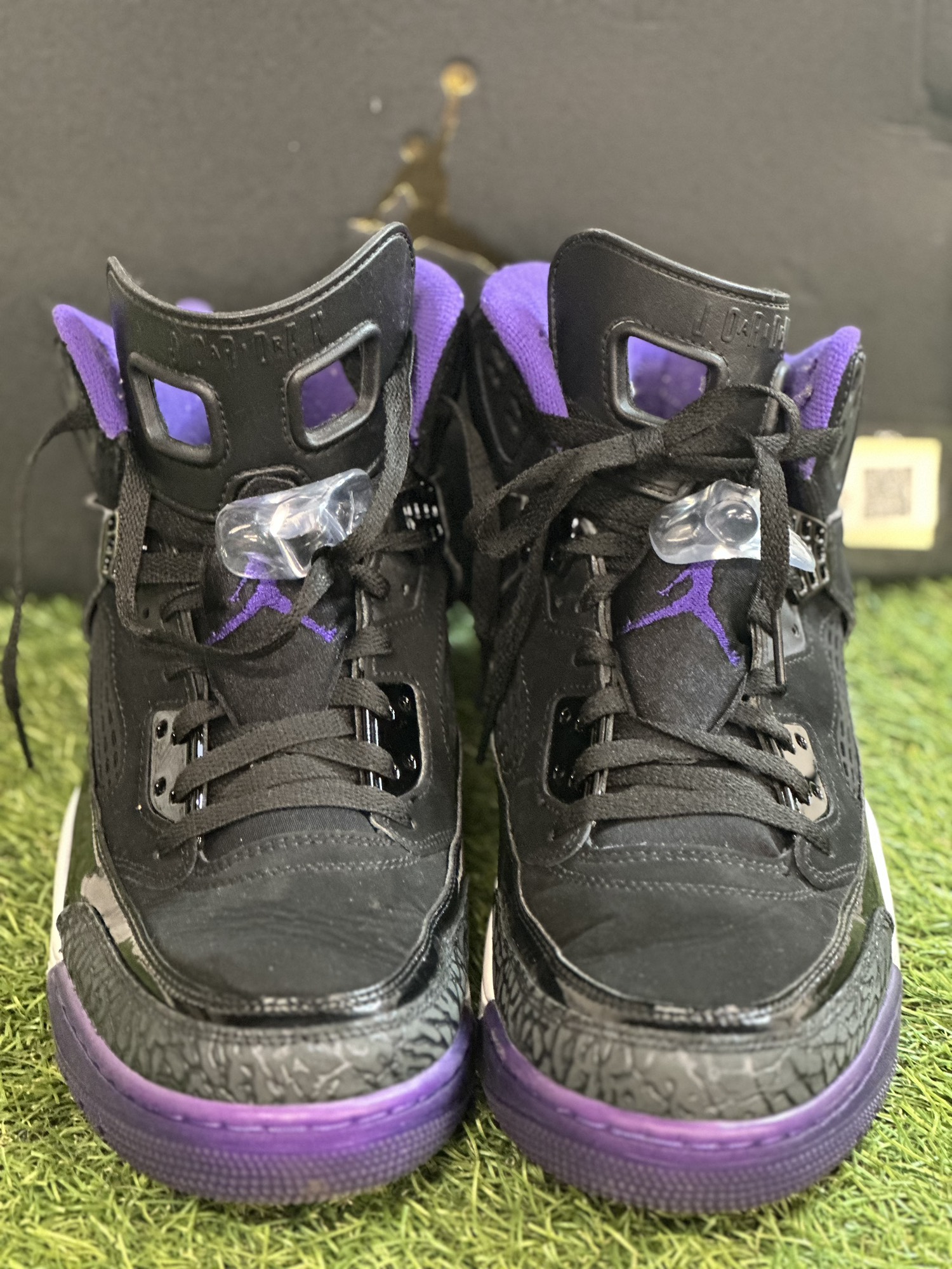 nike air jordan spizike joker purple