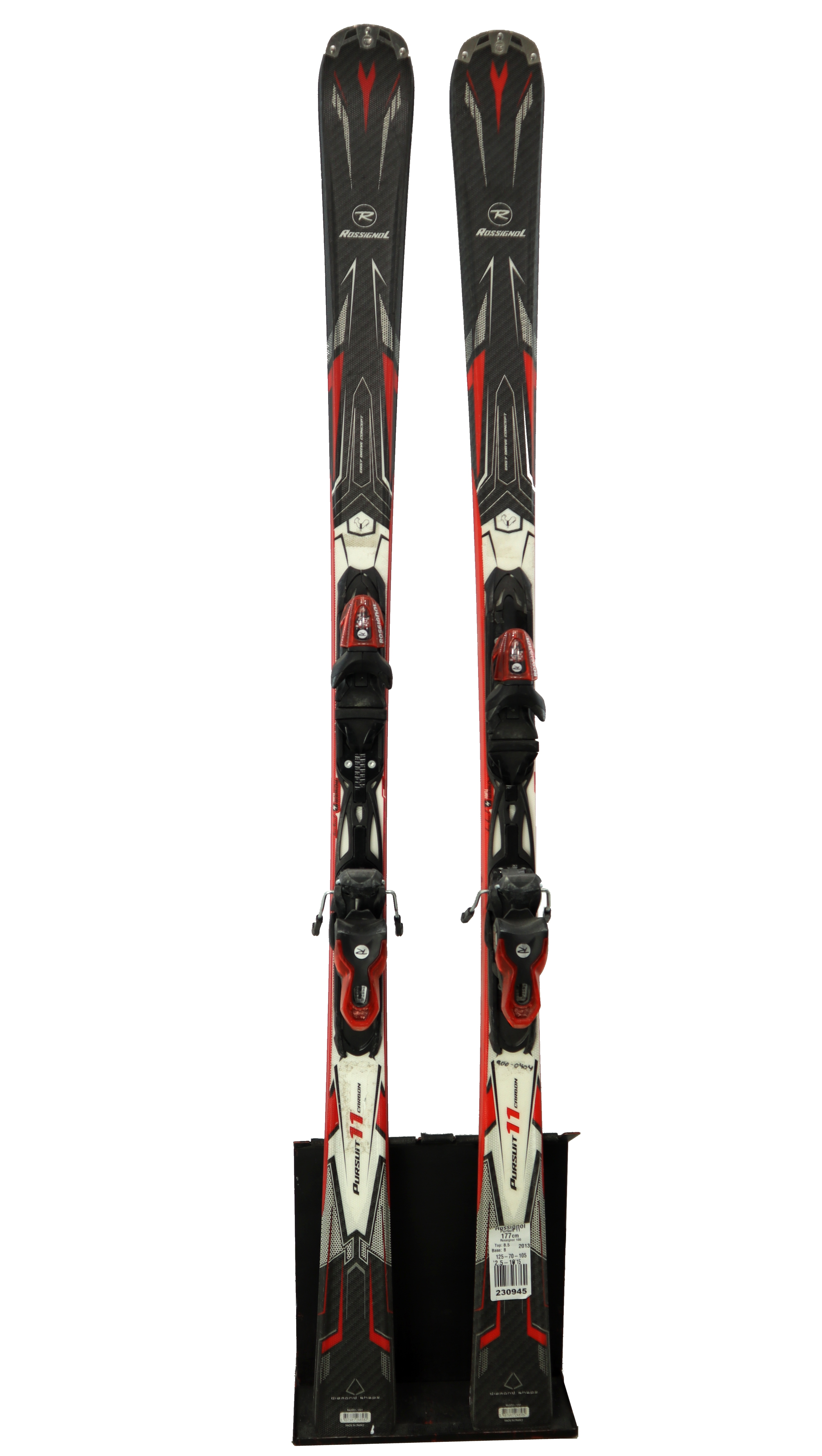 軽量rossignolロシニョールPURSUIT11carbon 163cm Rossignol PURSUIT 11 LTD + ZIP 100 S - Sport-recreational