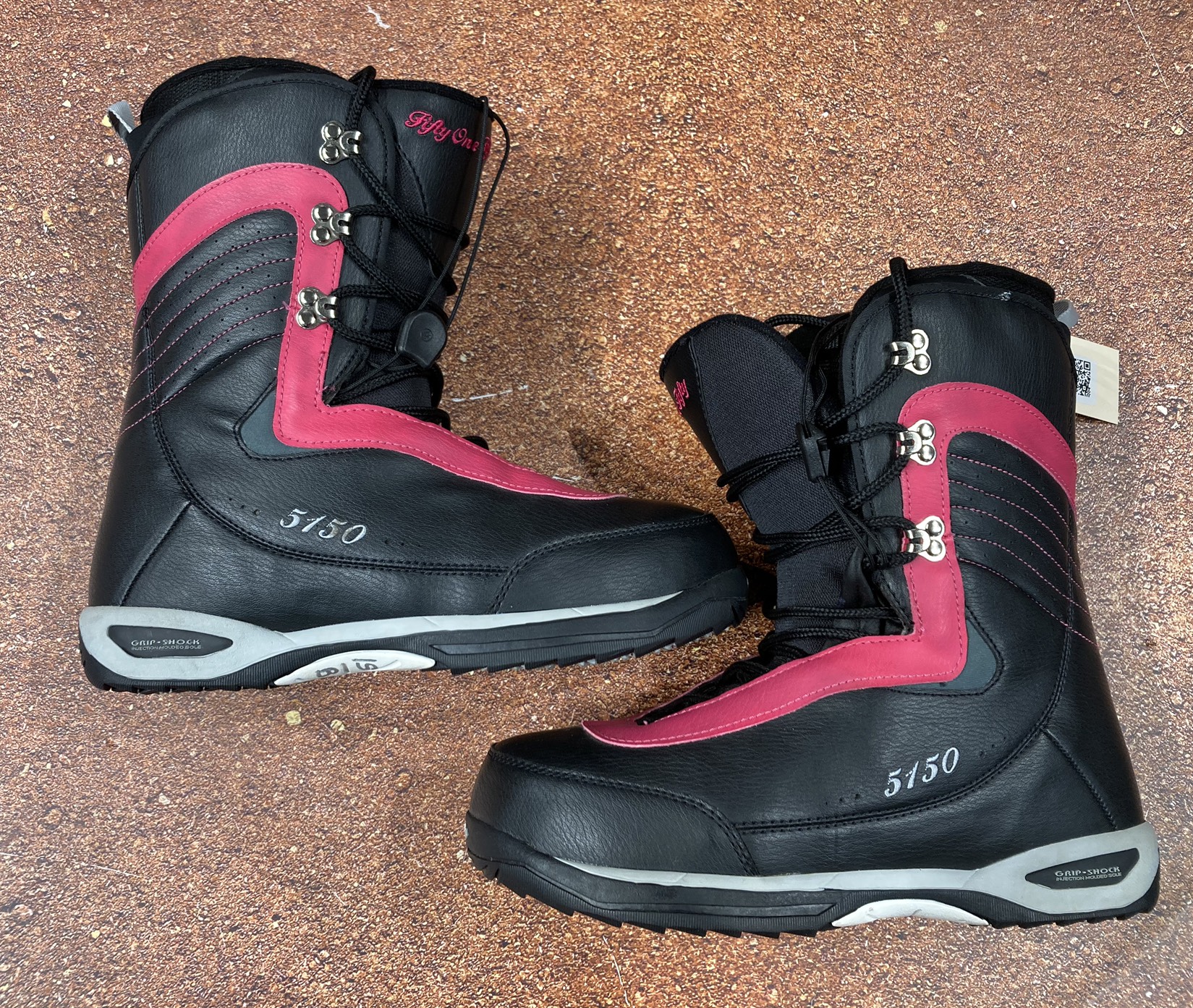 スノーボード ブーツ 5150 24.5 スノボ FIFTY ONE FIFTY Fifty One Fifty 5150 BLACK SNOWBOARDING BOOTS SNOWBOARD SNOW