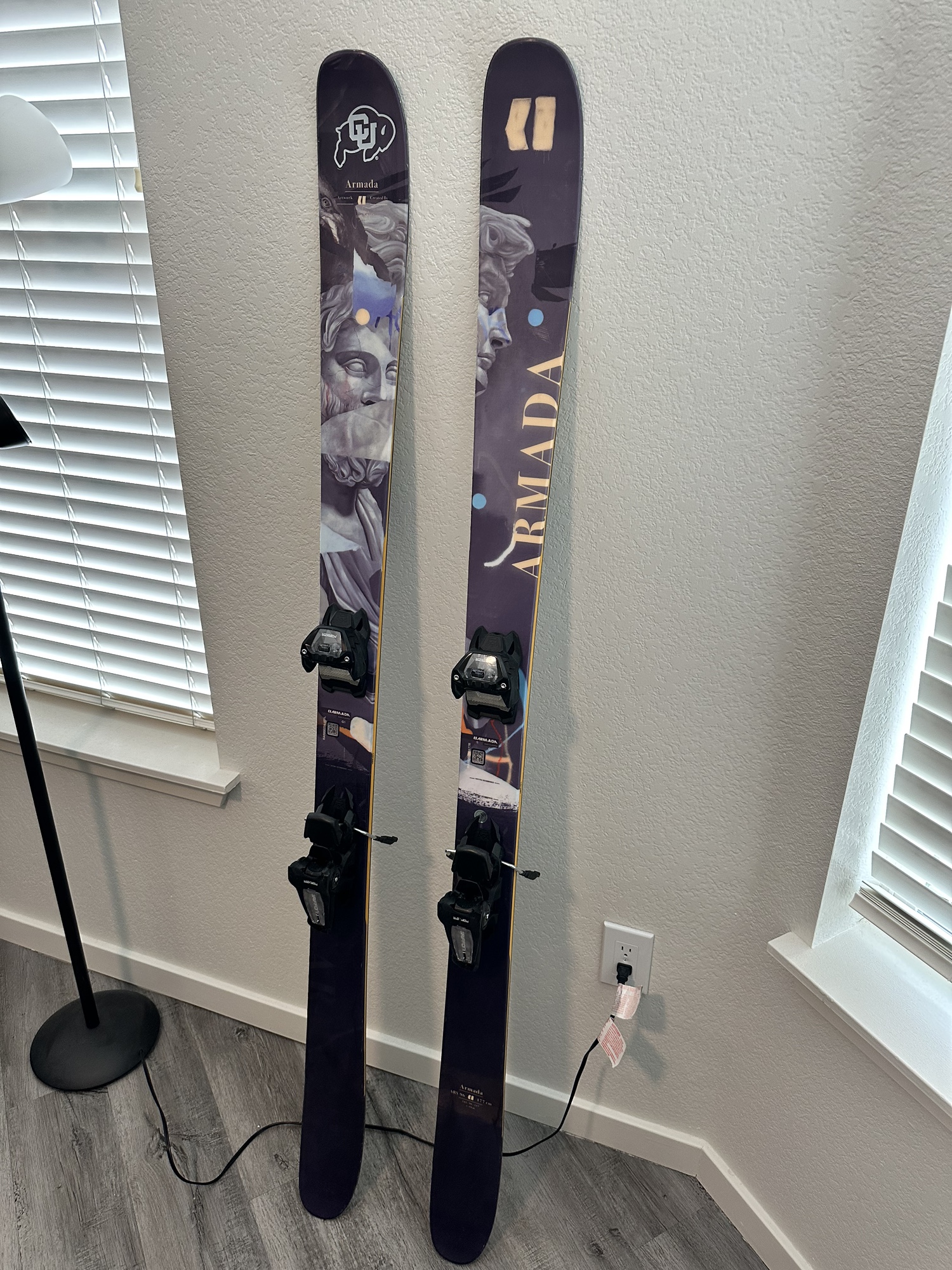 送料込み！アルマダ21/22 ARW96 163 Armada ARV 96 Men's Skis - Powder7