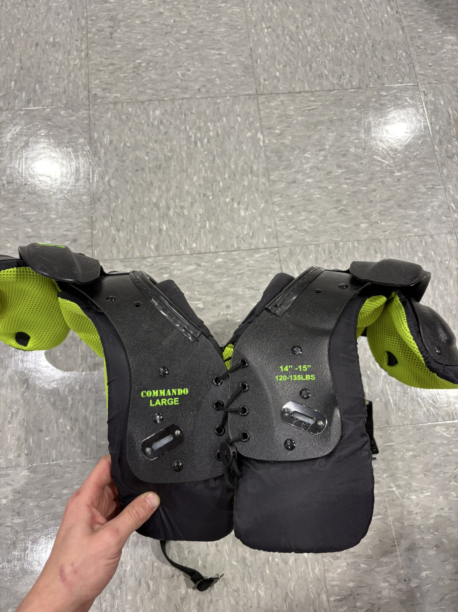 Douglas QBK Shoulder Pads | Used and Closeout