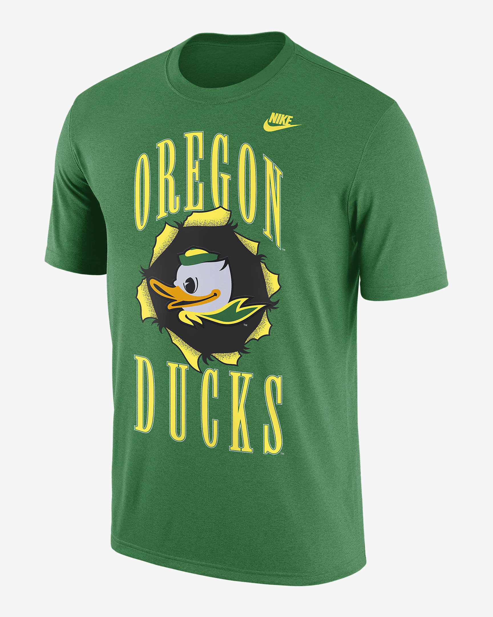 NWT men's XL Nike Oregon Ducks back to school mascot logo tee T
