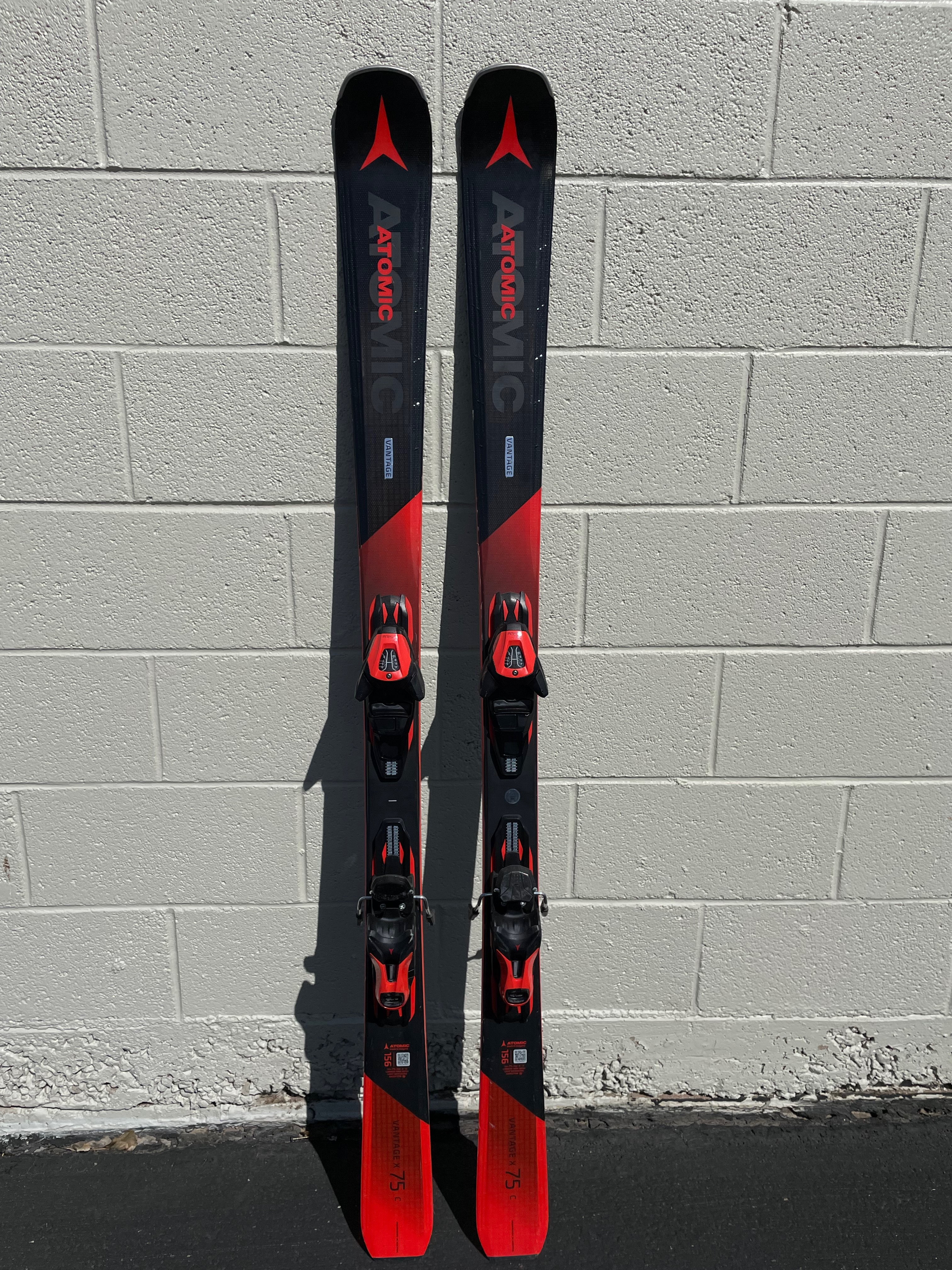 New Women's Atomic Vantage 72 Skis With Bindings | SidelineSwap