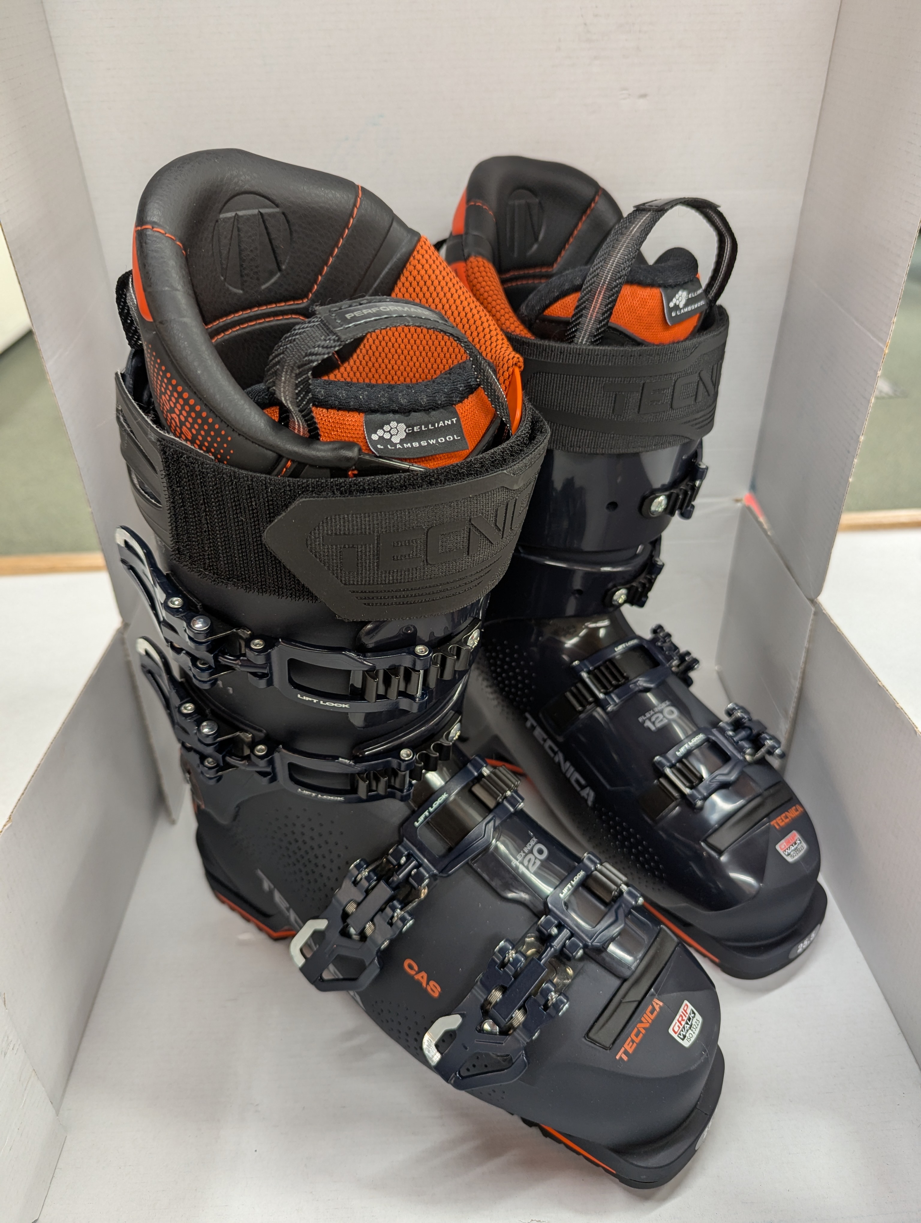Unisex New Tecnica Racing Firebird R 120 Ski Boots Stiff Flex