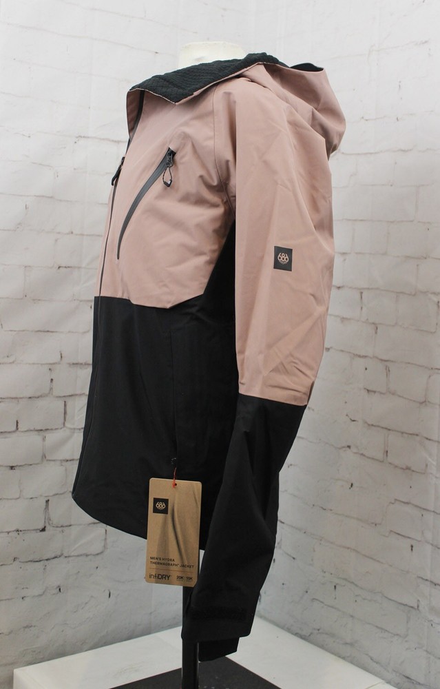 686 Hydra Thermagraph Snow Jacket Men's Large, Antler Brown New