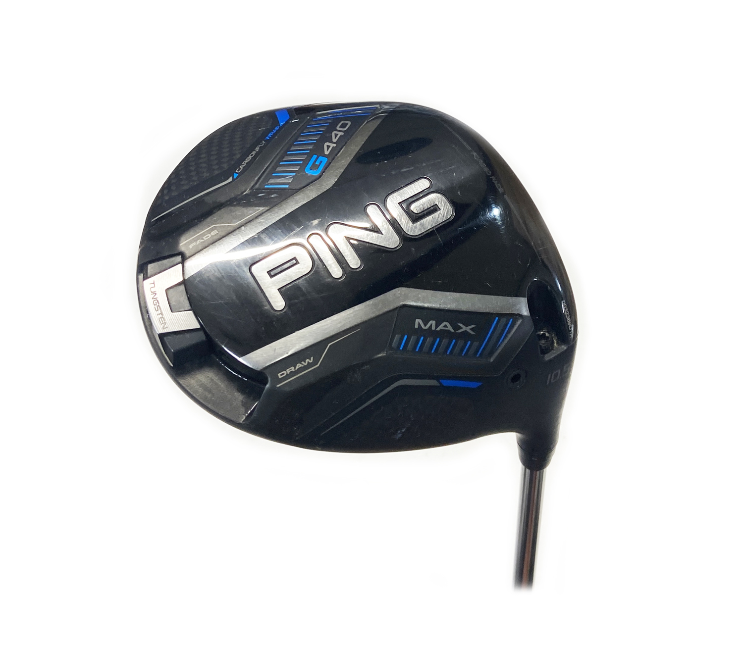 G440 MAX 10.5° PING TOUR 2.0 Chrome 65S 2025 Ping Tour 2.0 Chrome 65 Stiff Flex Driver Ping Tip G440, G430
