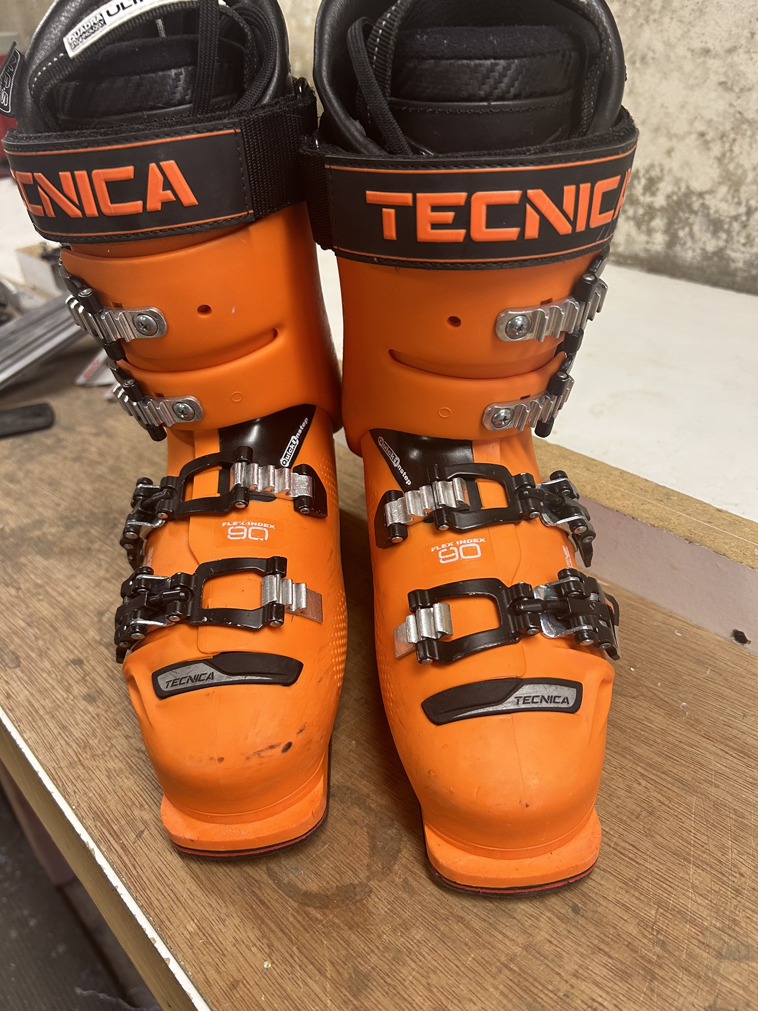 Unisex New Tecnica Racing Firebird R 120 Ski Boots Stiff Flex