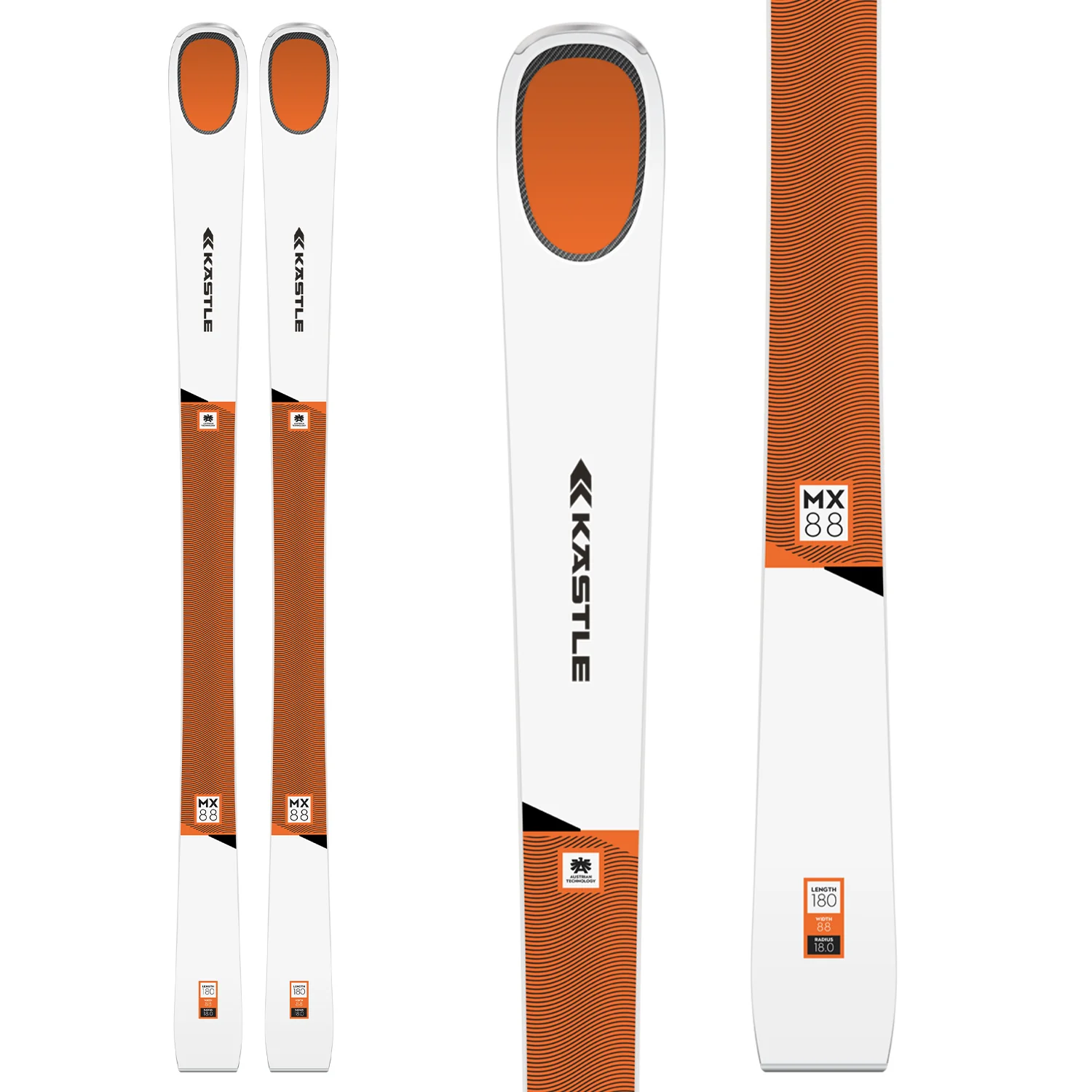 Kastle BMX 105 Skis | Used and Closeout