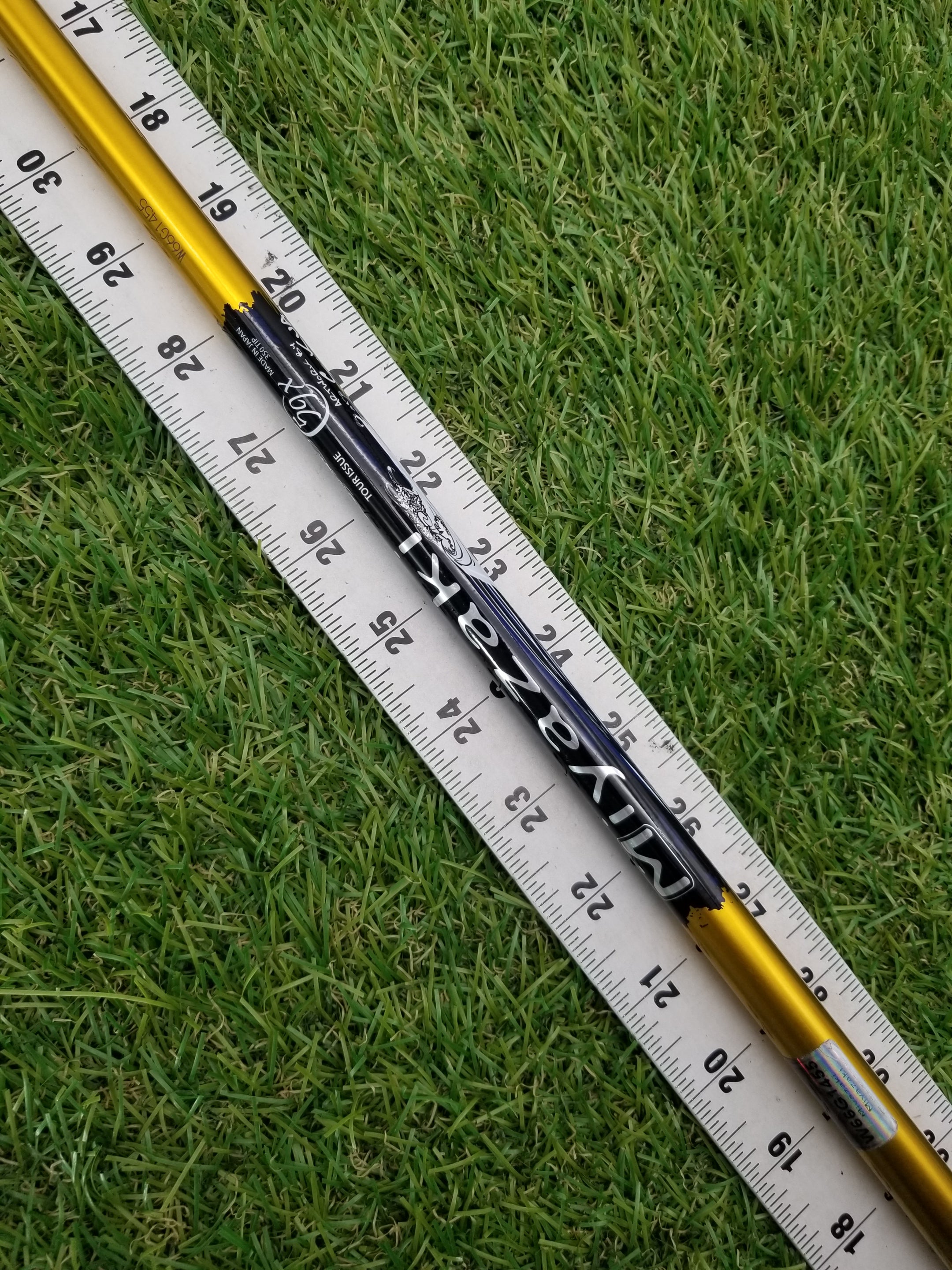 キ、ミズ、クウキ MIYAZAKI C. KUA 59 DRIVER SHAFT XSTIFF 44