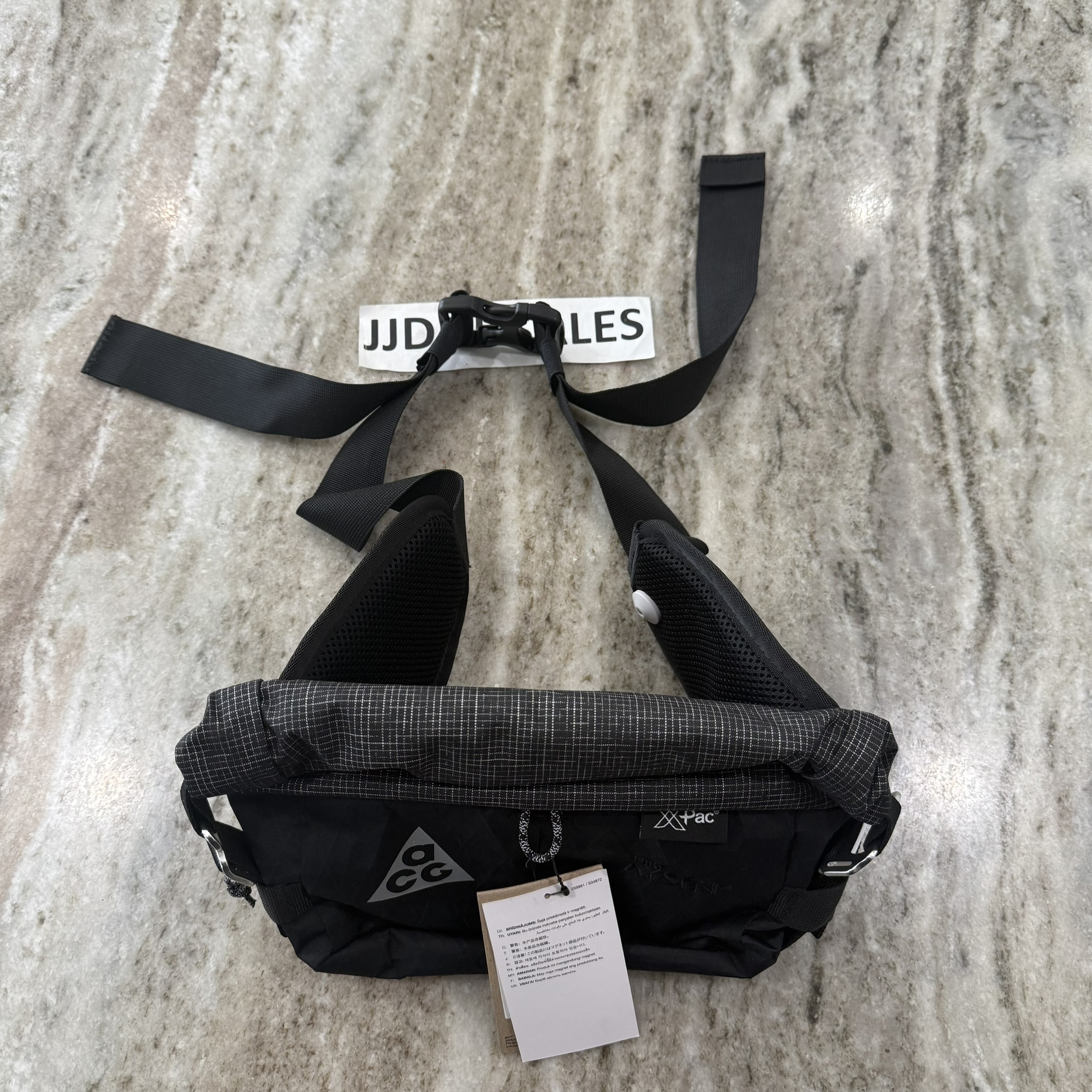 Nike ACG Aysen Hiking Fanny Pack (3L) Black/Black/Metallic