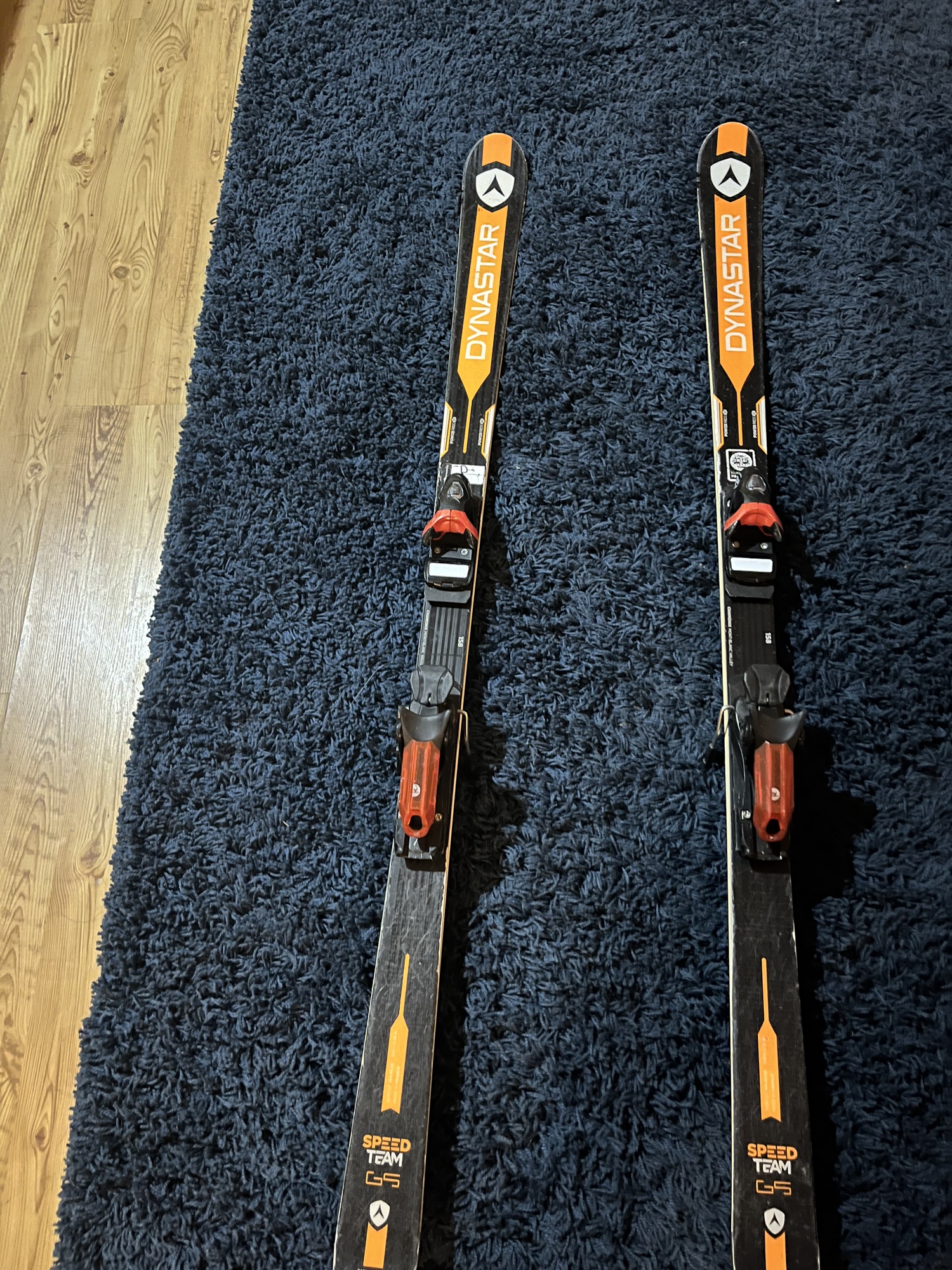 Unisex Dynastar Omeglass Team SL 142 cm Racing Skis (Used