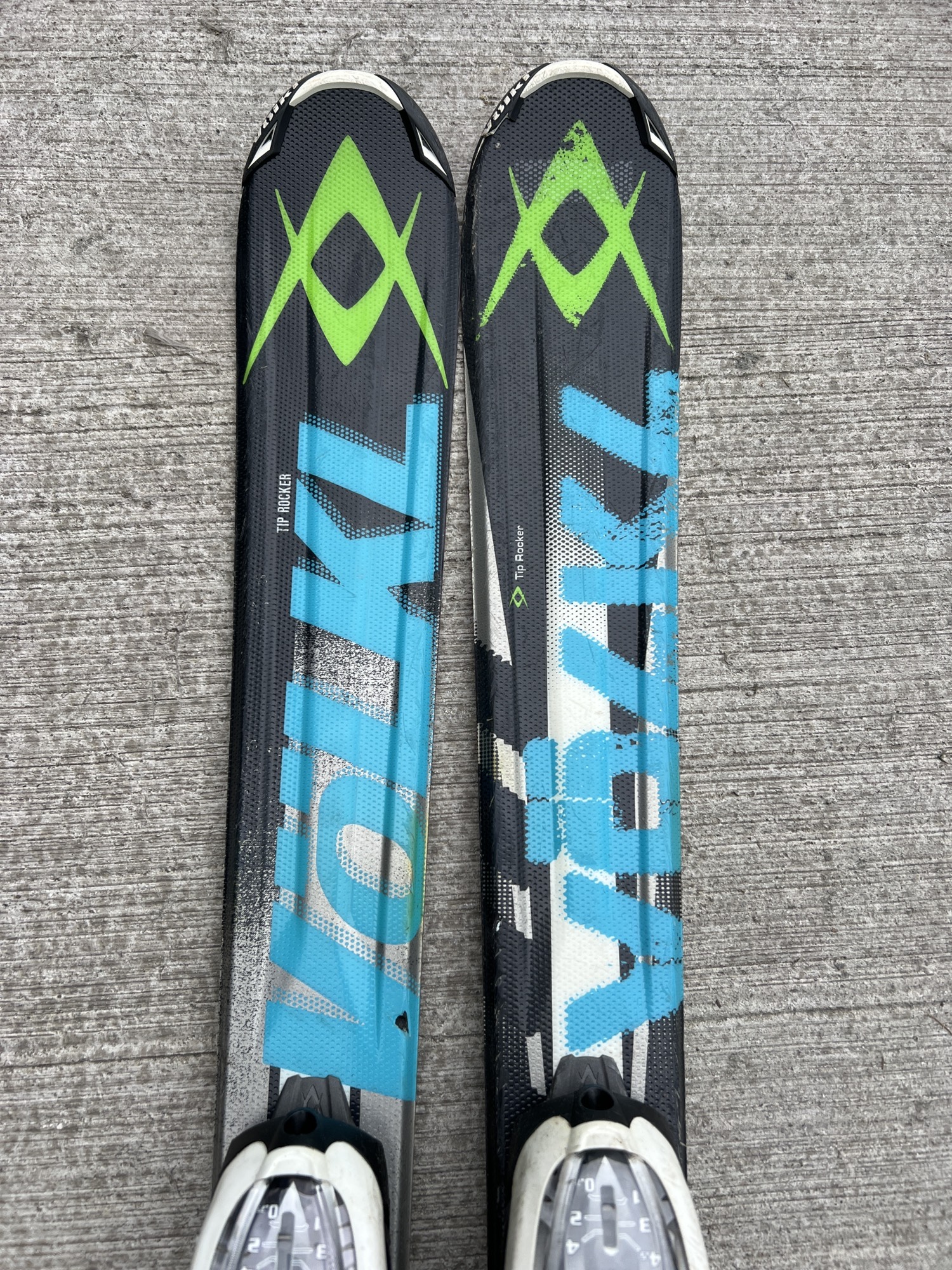 Volkl RTM Jr. 110 cm Skis with Marker 4.5 Bindings (Used