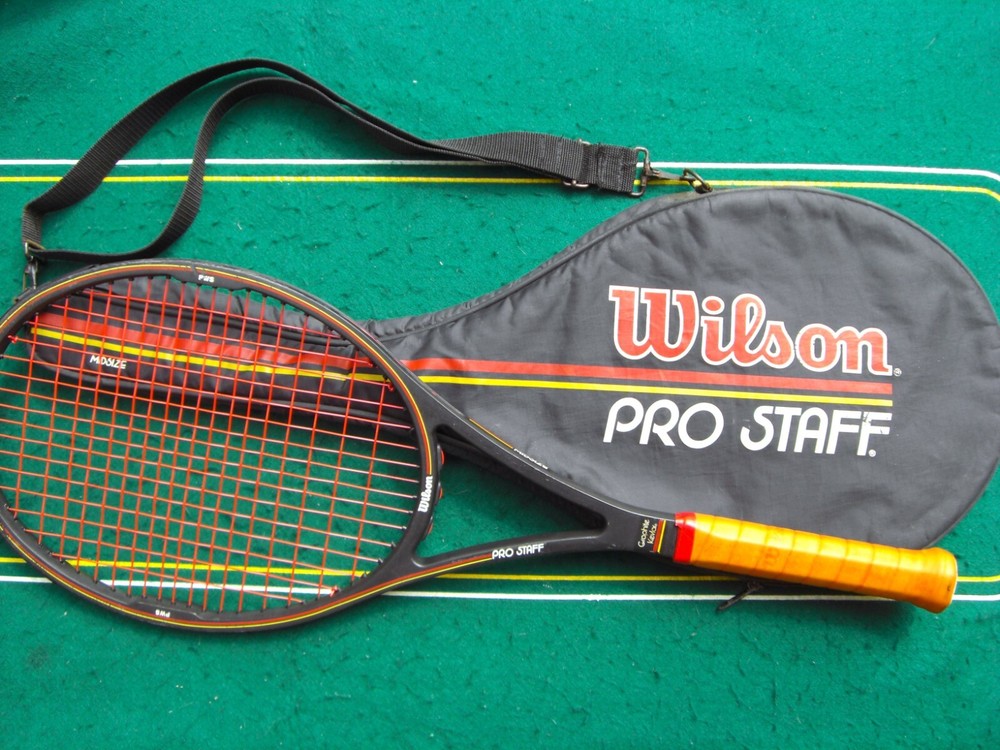 Wilson Pro Staff Midsize 85 4 3/8 Strung 16x18 Cover St