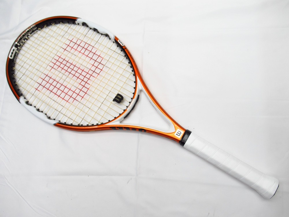 wilson - 【美品】ウィルソン　nCODE TOUR TWO 280g Used Wilson NTOUR TWO Adult Tennis Racquet Orange 4 1/2