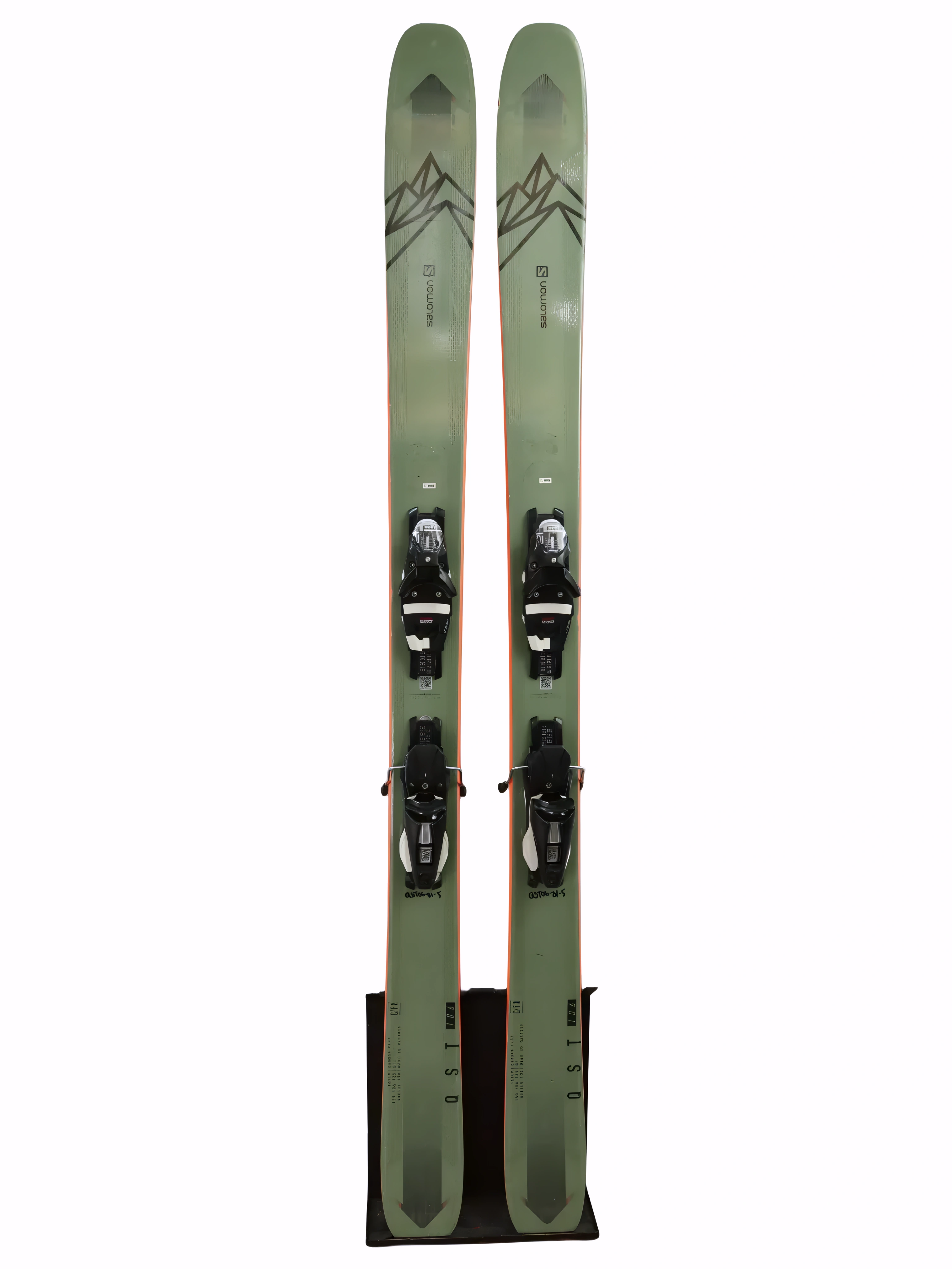SALOMON QST106 181センチ Salomon QST 106 17/18 All Mountain Skis | SkatePro
