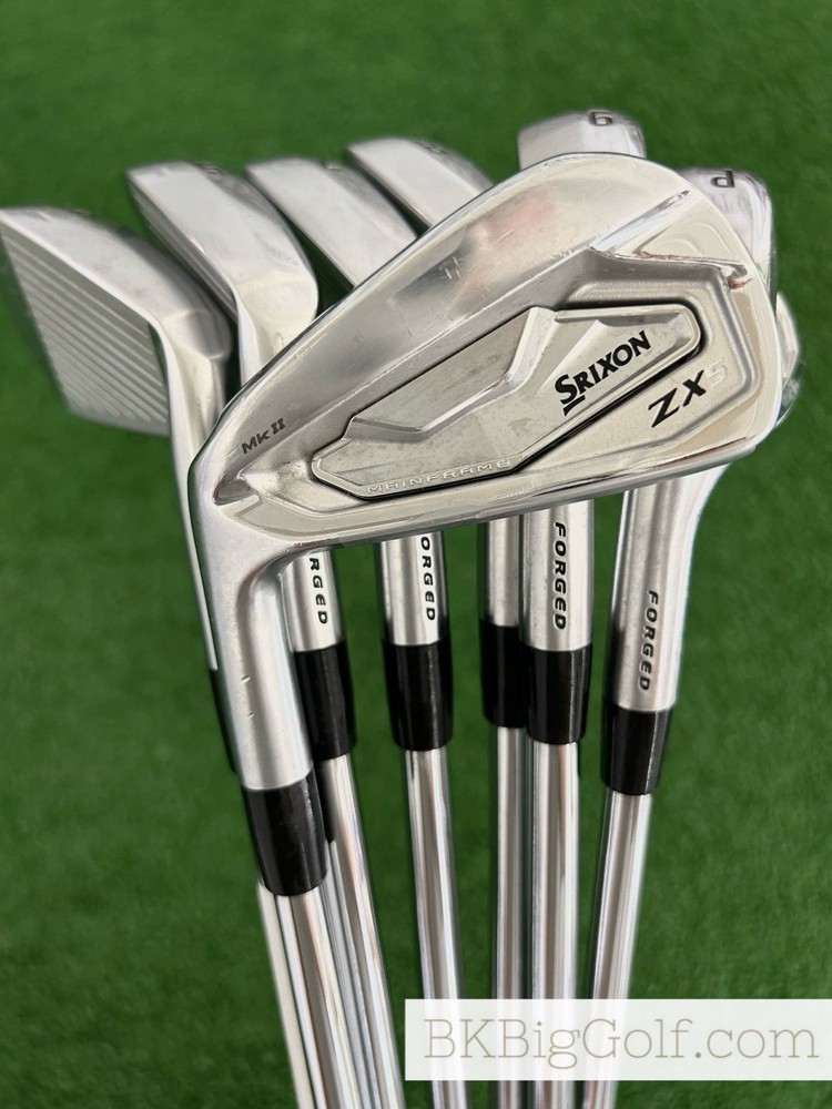 美品 SRIXON ZX5 5〜P Cleveland RTX 4 FORGED Used Srixon ZX5 Iron Set 4-PW Used Golf Club at GlobalGolf.com