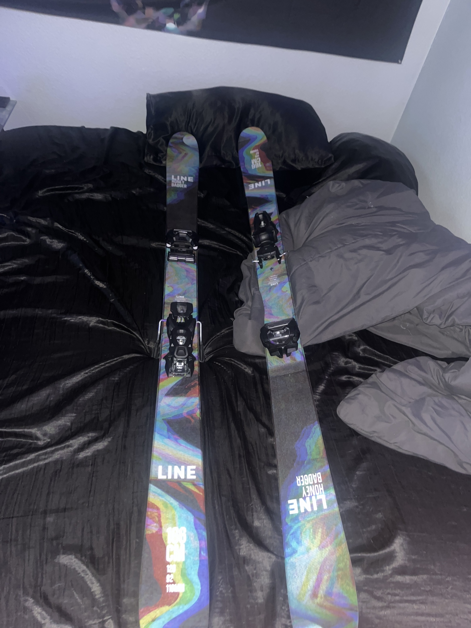 LINE HONEY BADGER 172 美品 ライン スキー板 2024 LINE HONEY BADGER ハニーバジャー 板単品