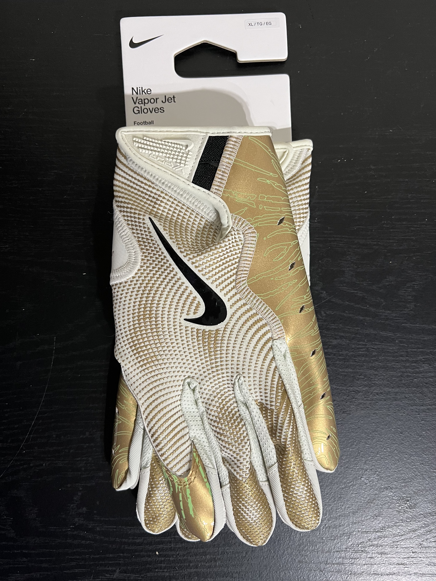 送料無料 新品 NIKE VAPOR JET GLOVES XL Nike Vapor Jet 2.0 PRO NFL Football Gloves XL, XXL, 3XL