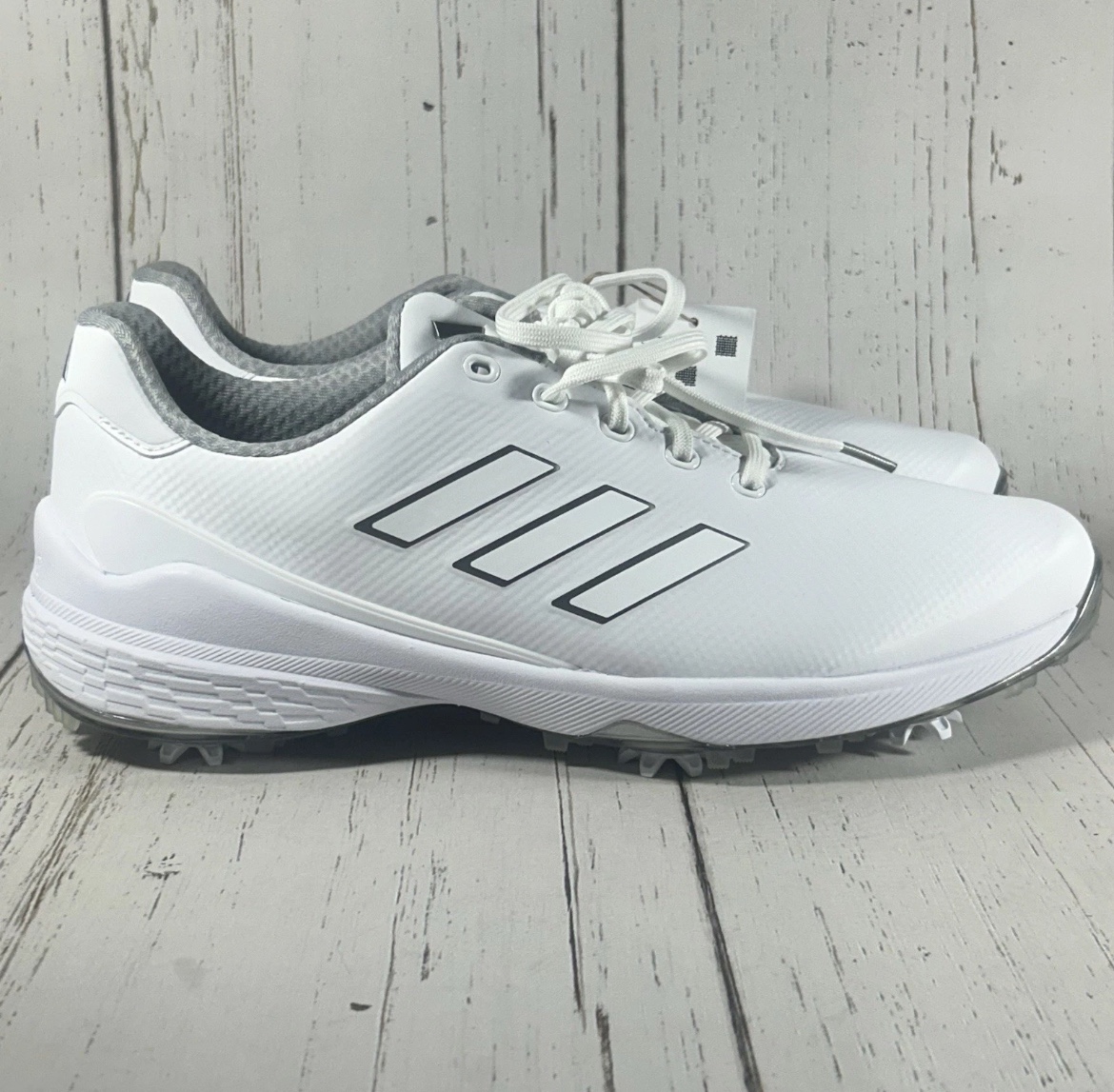 Adidas ZG23 Golf Shoes White Cleats Size 11 GW1177