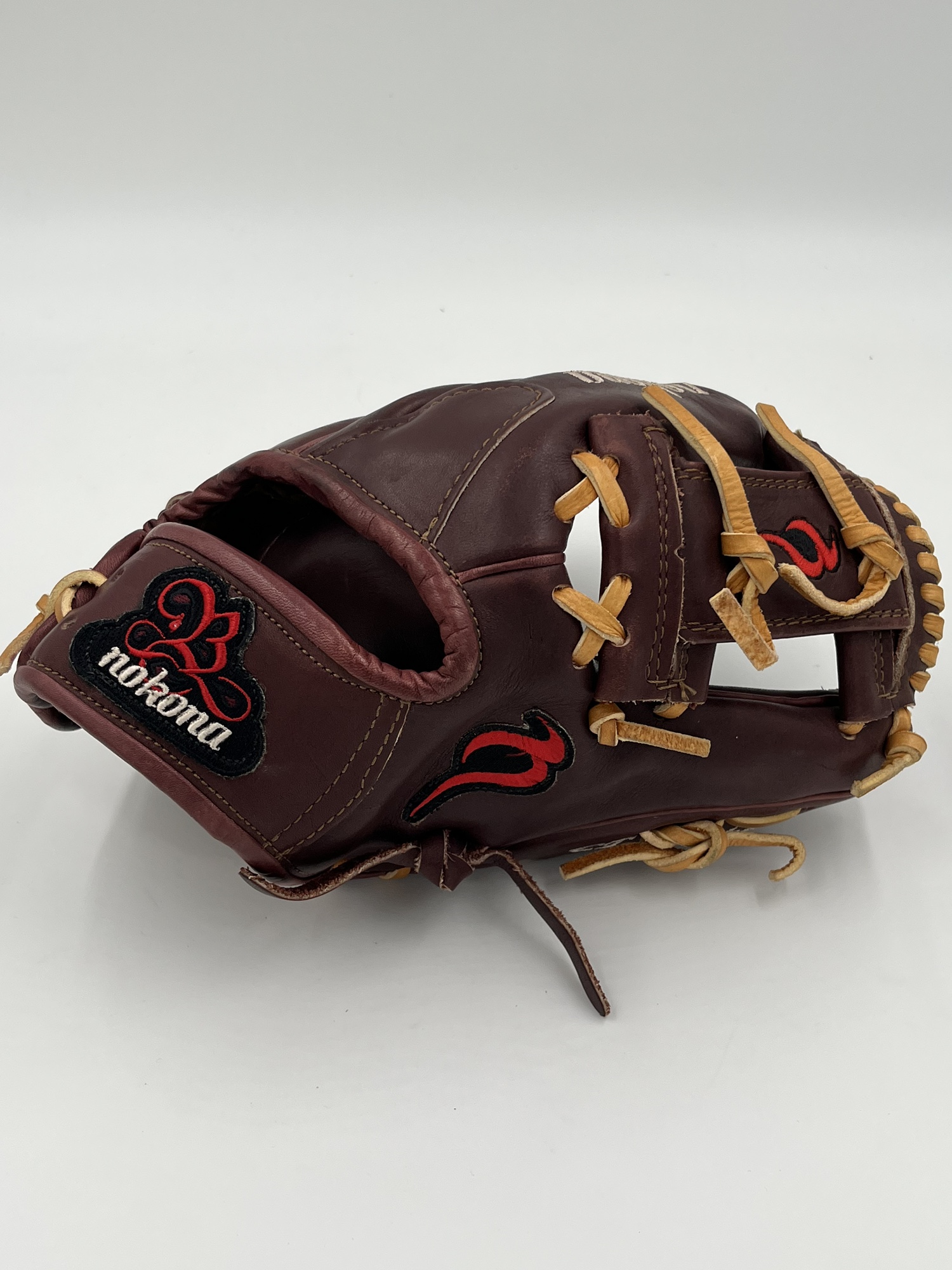 【未使用】nokona グローブ NOK1200 Boston Red Sox 未使用】nokona グローブ NOK1200 Boston Red Soxの通販 by