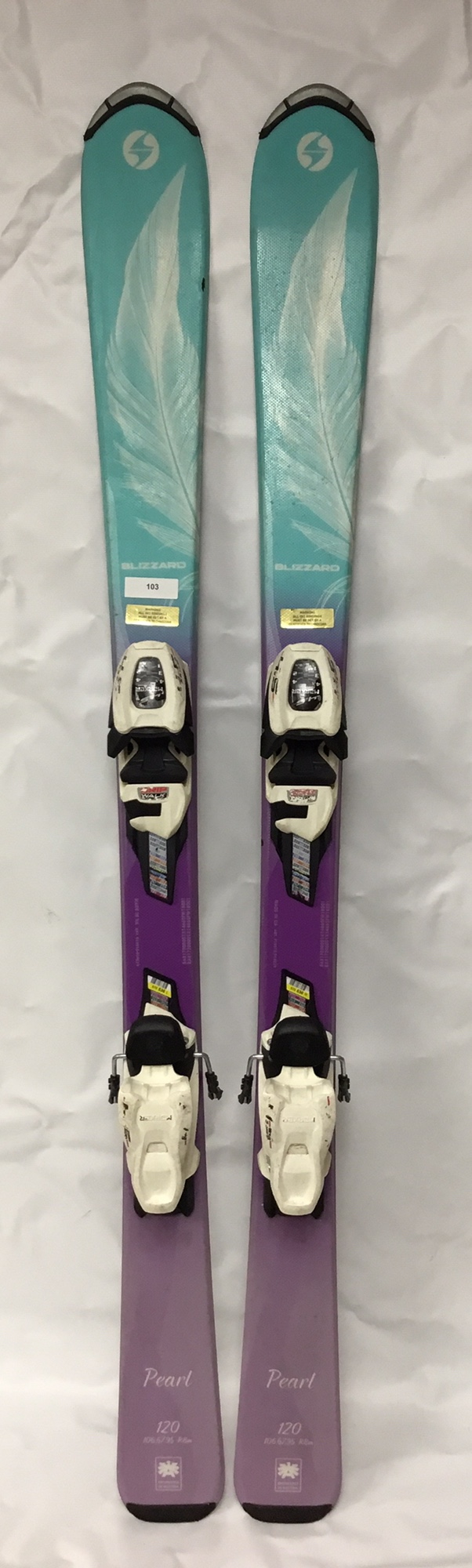 BLIZZARD Pearl 120cm スキー板 120 Blizzard Pearl Jr Skis | SidelineSwap | Buy and Sell on