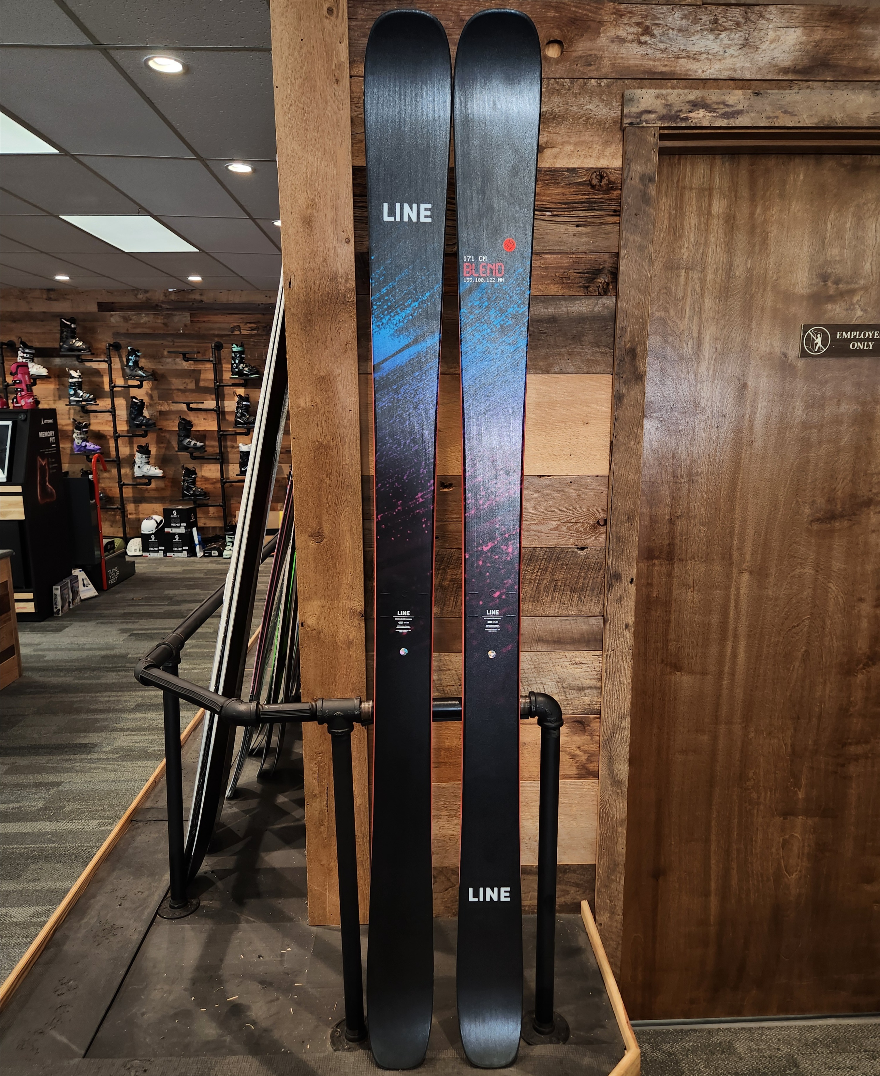 LINE BLEND 171 ビンディング付き LINE BLEND スキー 171 CM 23-24 ビンディングセット Line BLEND