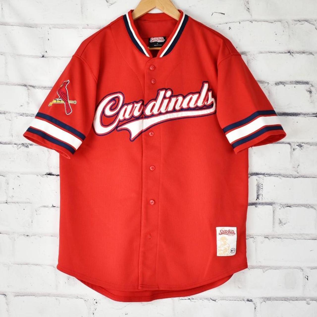 ユニフォーム 古着 90s St. Louis Cardinals メッシュ 90s St.LOUIS CARDINALS T-shirt “size OSFM” 90年代
