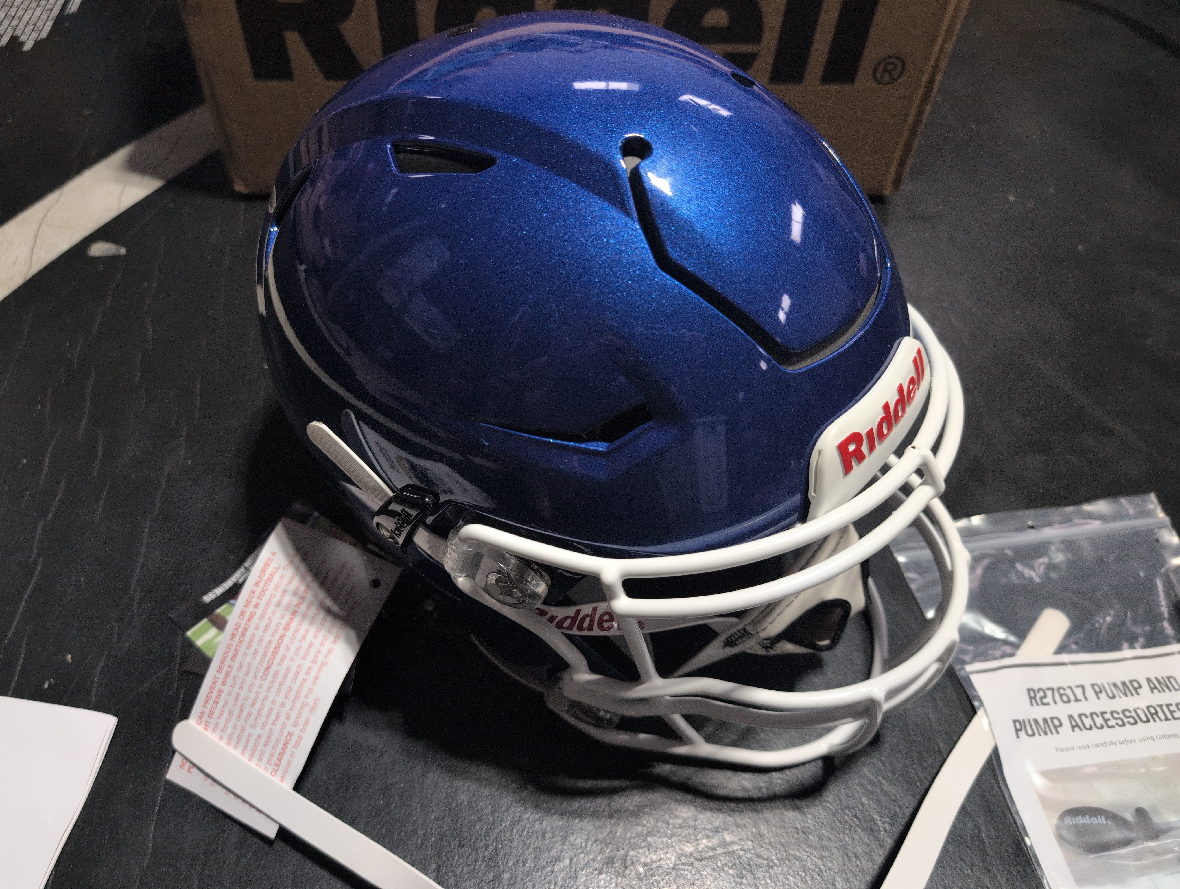 ハリRiddell speed flex 青　M ハリRiddell speed flex 青 M ハリRiddell speed flex 青 M ハリ