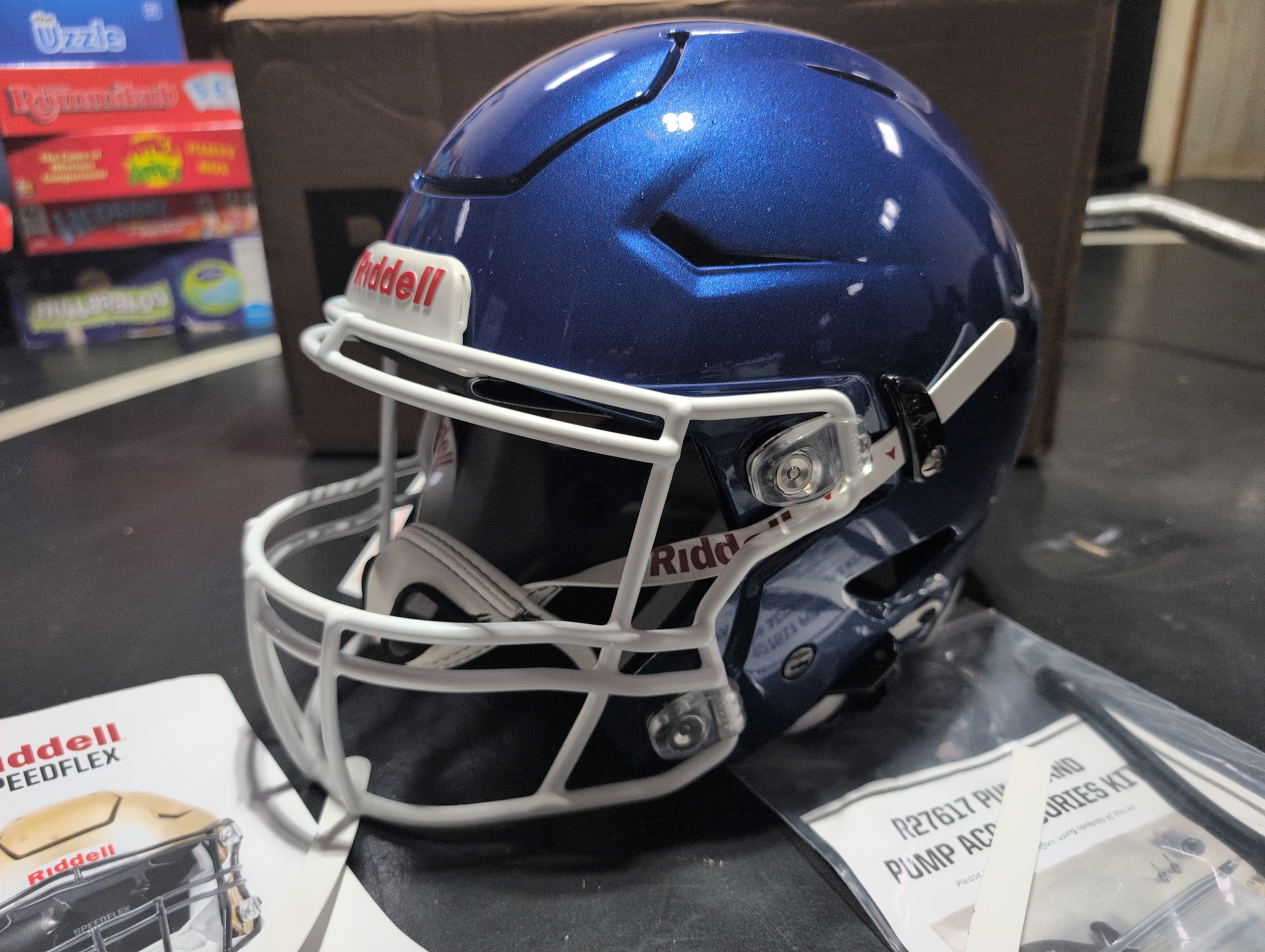 Extra Large Youth Riddell SpeedFlex Helmet (New) Blue