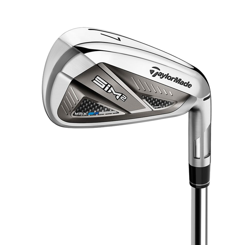 Taylormade SIM2 MAX Iron Set 5-PW+AW Fujikura Ventus Blue 6R