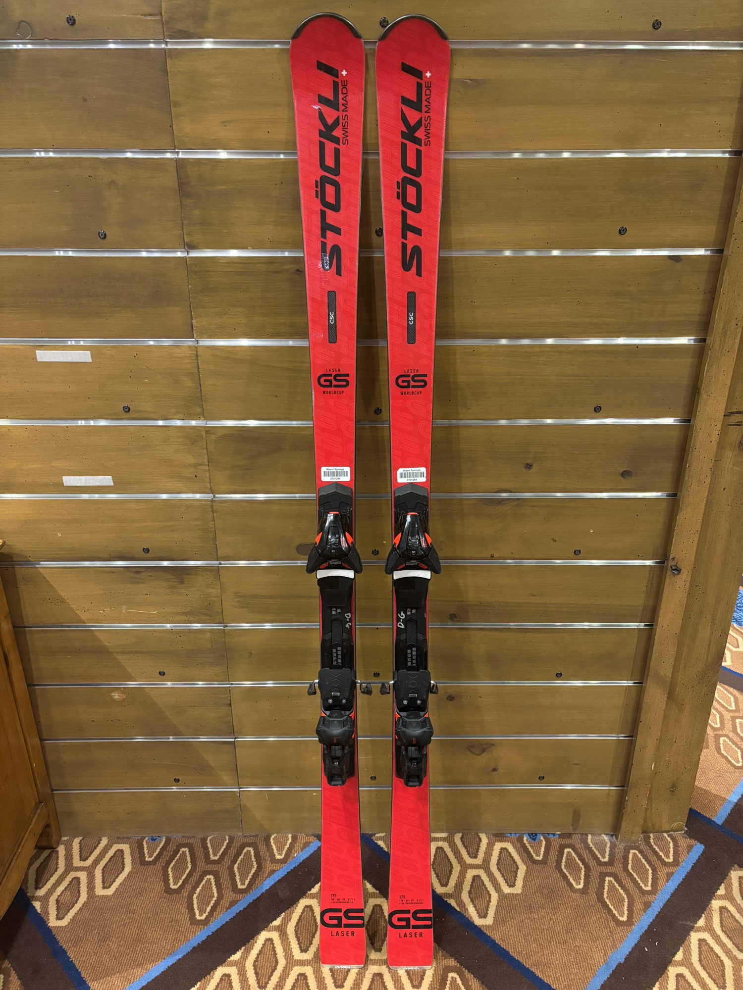 Stockli LASER GS Skis | Used and Closeout