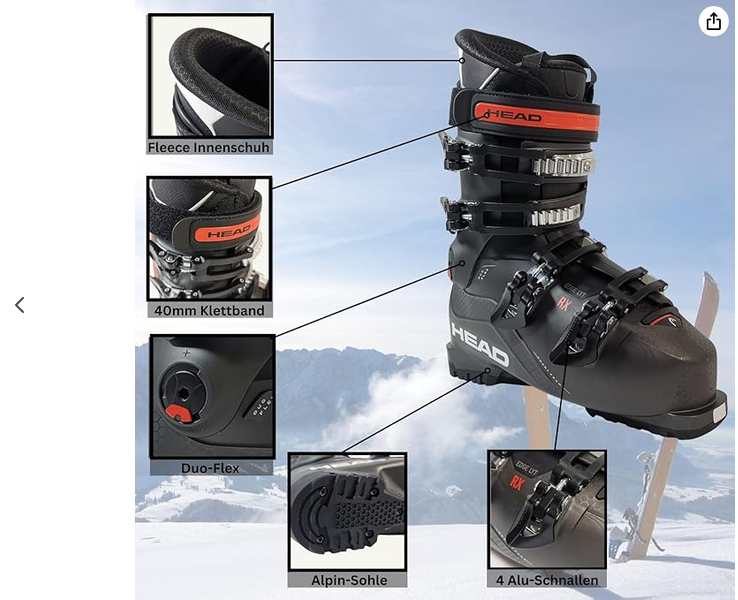 スキー HEAD SKIBOOTS EDGE L YT 80HV 28~28.5 スキー HEAD SKIBOOTS EDGE L YT 80HV 28~28.5 スキー HEAD