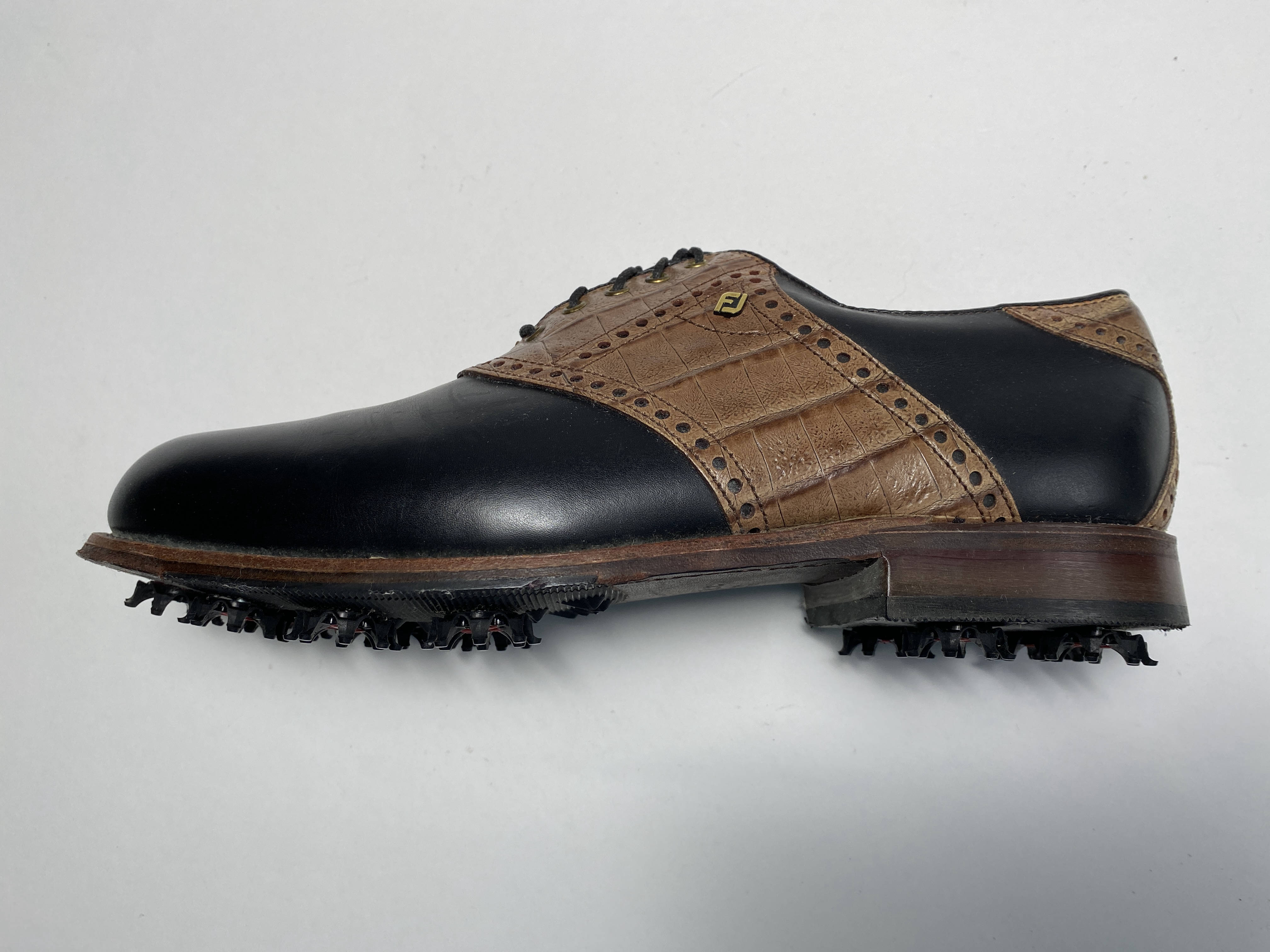 FootJoy Classics Dry Premiere Golf Shoes Black Men's SZ 10