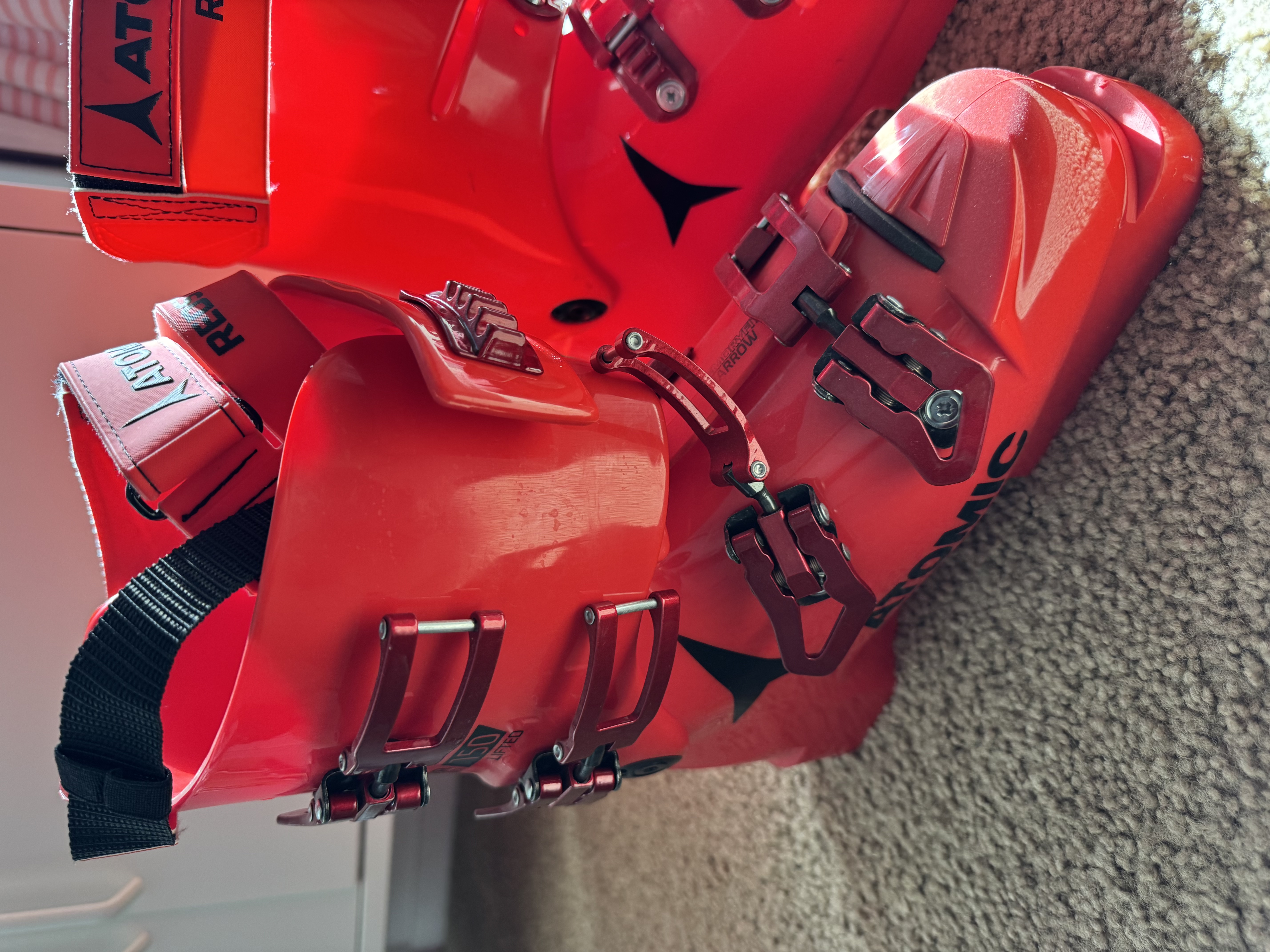 Atomic Redster World Cup 150 Ski Boots NEW! Size 25.5