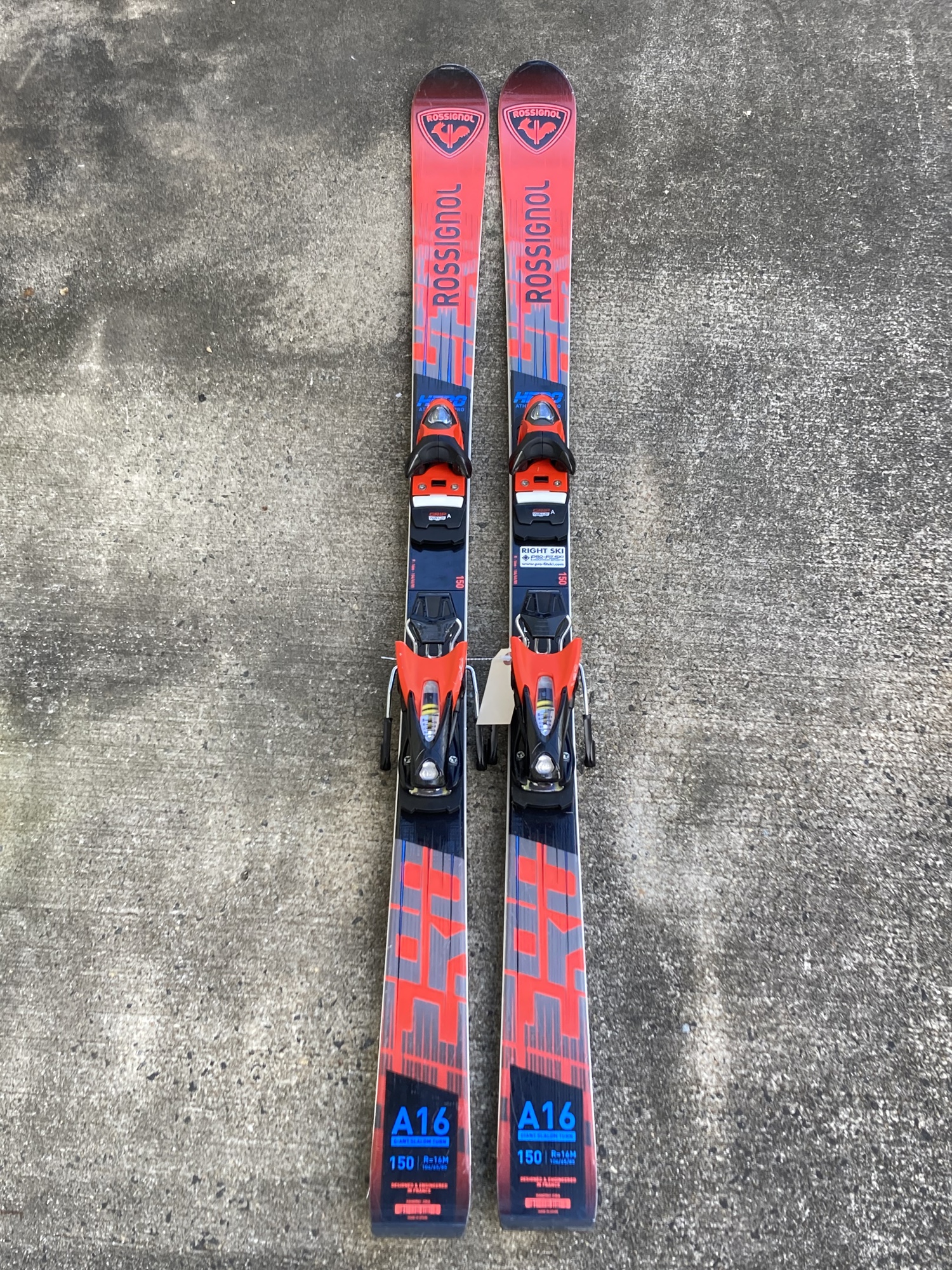 2020 Rossignol Hero Athlete SL Pro 150 cm Race Skis W